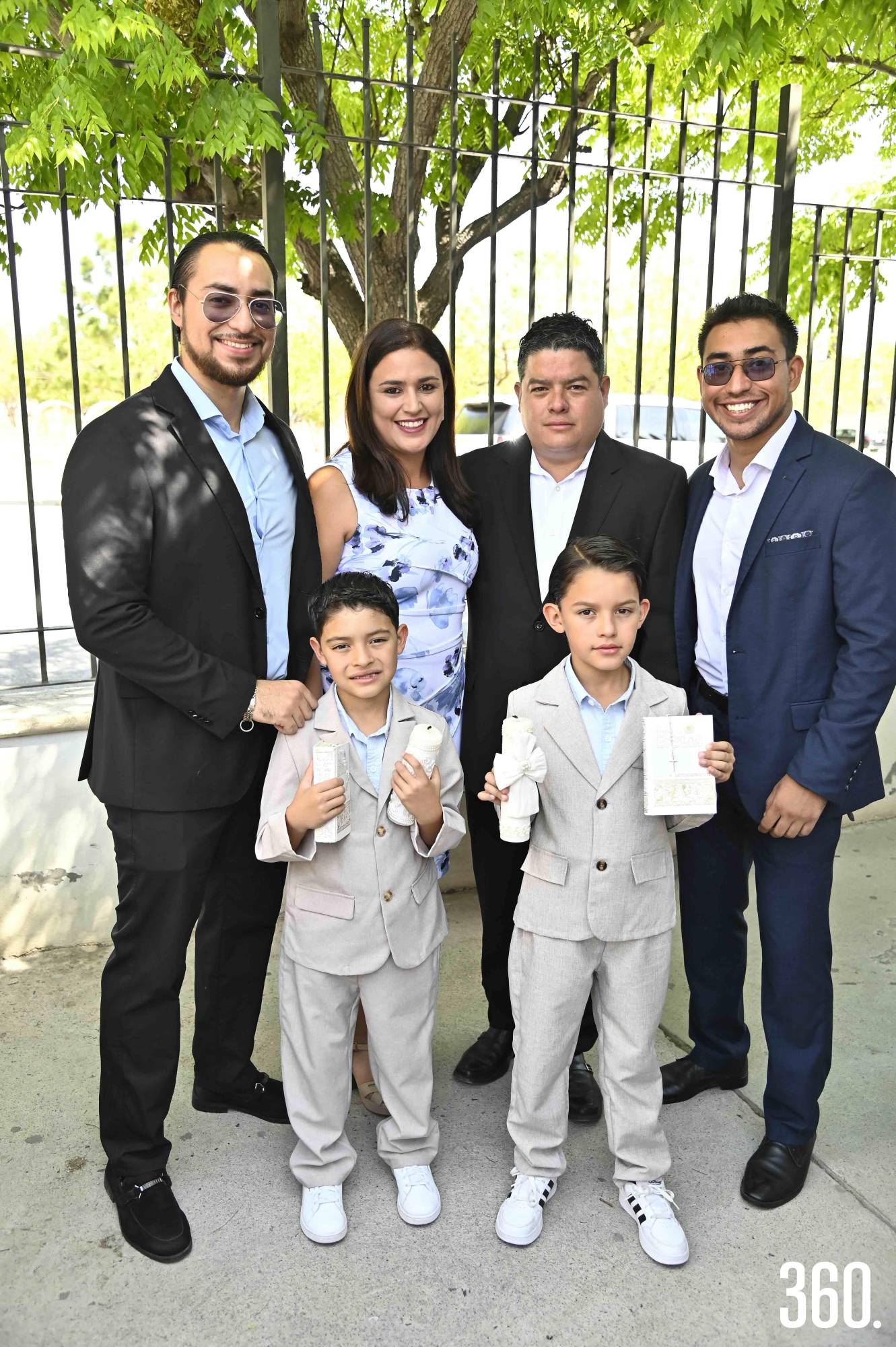 $!Jorge Eduardo Flores, Denisse Moncada, Javier Treviño, Miguel Flores, Alejandro Treviño y Javier Treviño.