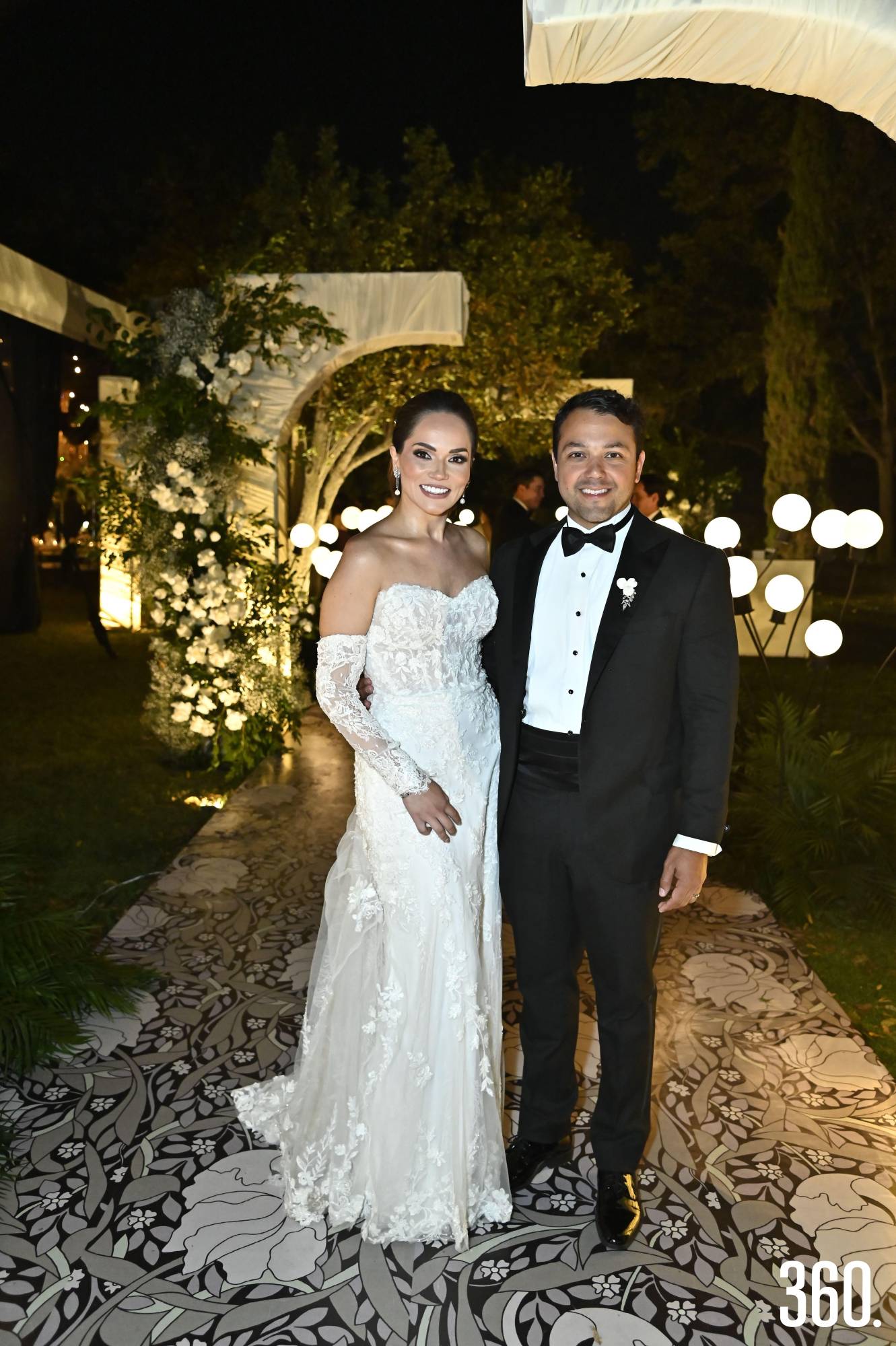 $!Lily de las Fuentes Melo y Severo Galván Cornejo.