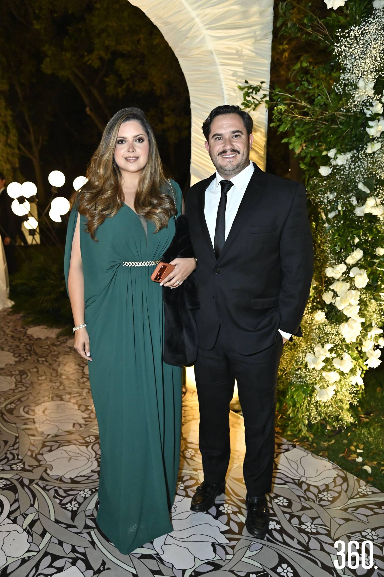 $!Gaby Gómez y Eduardo Peart.