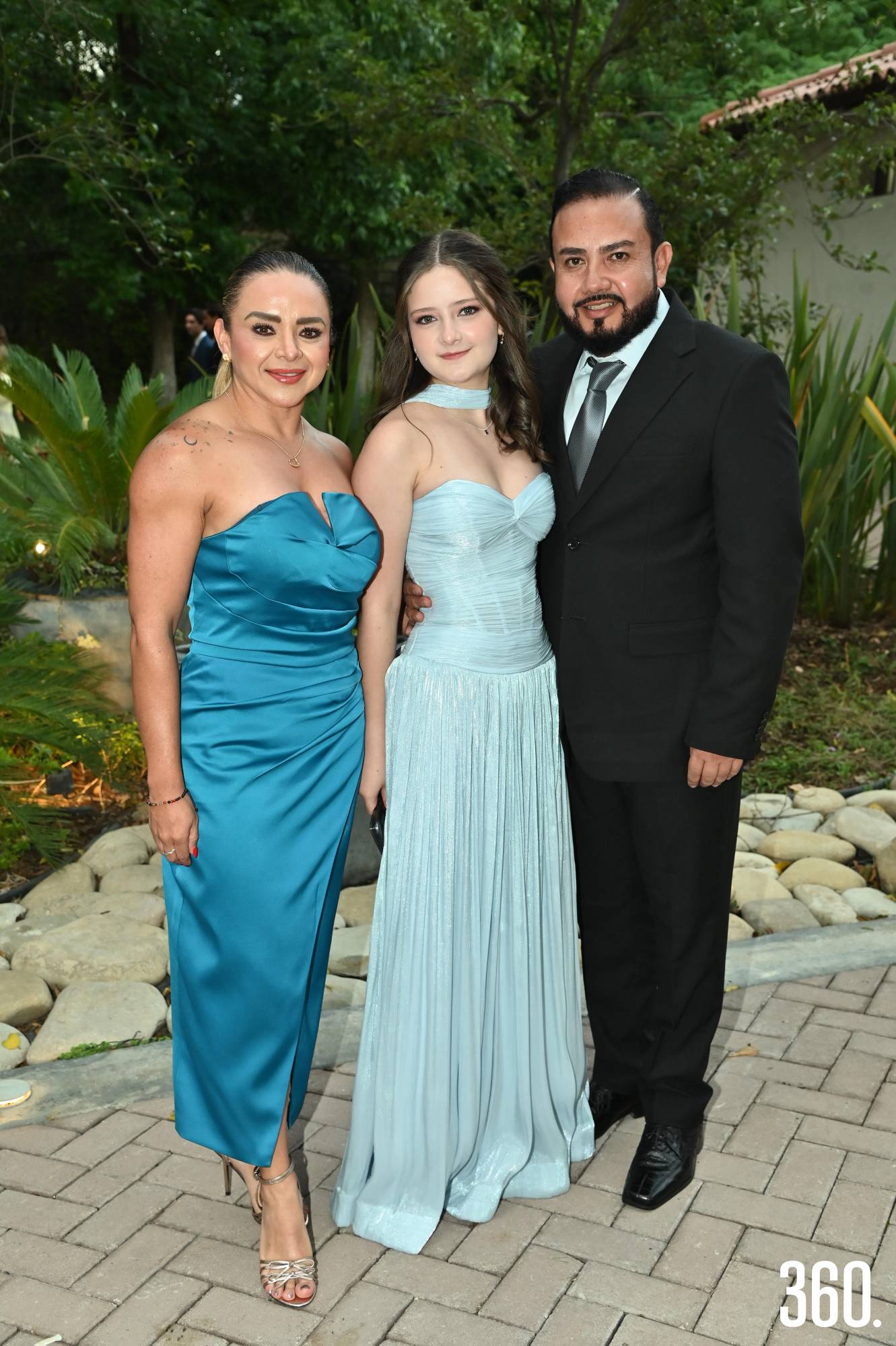 $!Mayra Rodríguez de Gold, Isabella y David Gold.