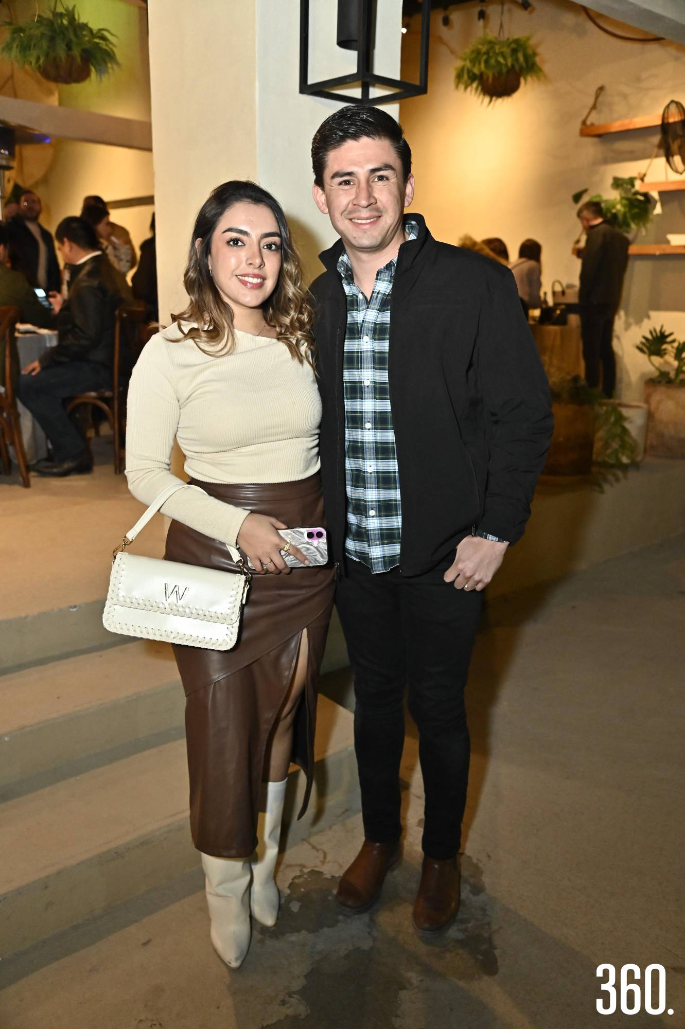 $!Valeria Rodríguez y Brian Castañeda.