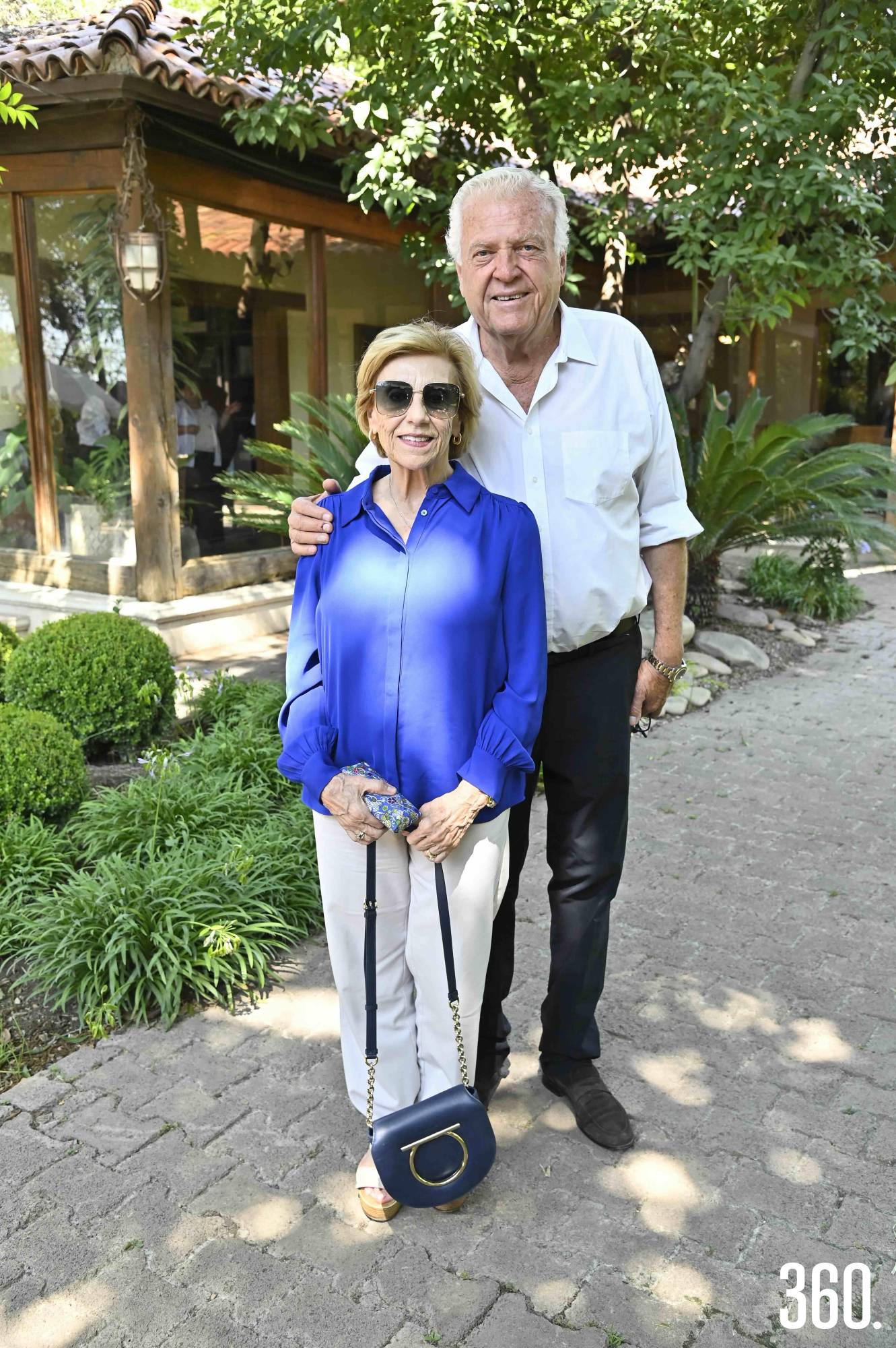 $!Malena Cordero de Mendel y Arturo Mendel.