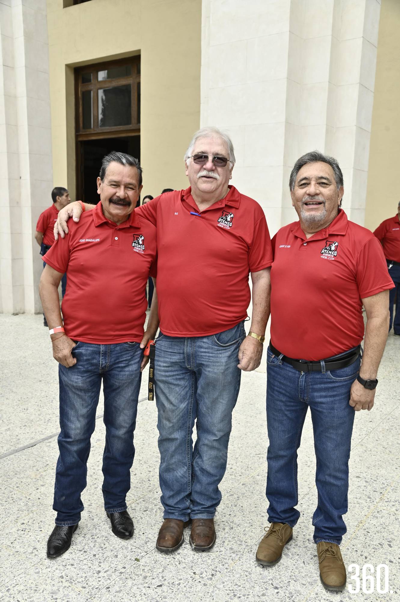 $!José Guadalupe Hernández, Reginaldo Garza y Enrique Olvera.