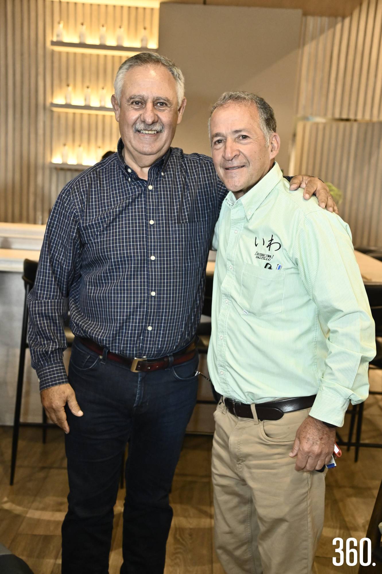$!Leonardo Dávila y Héctor López.