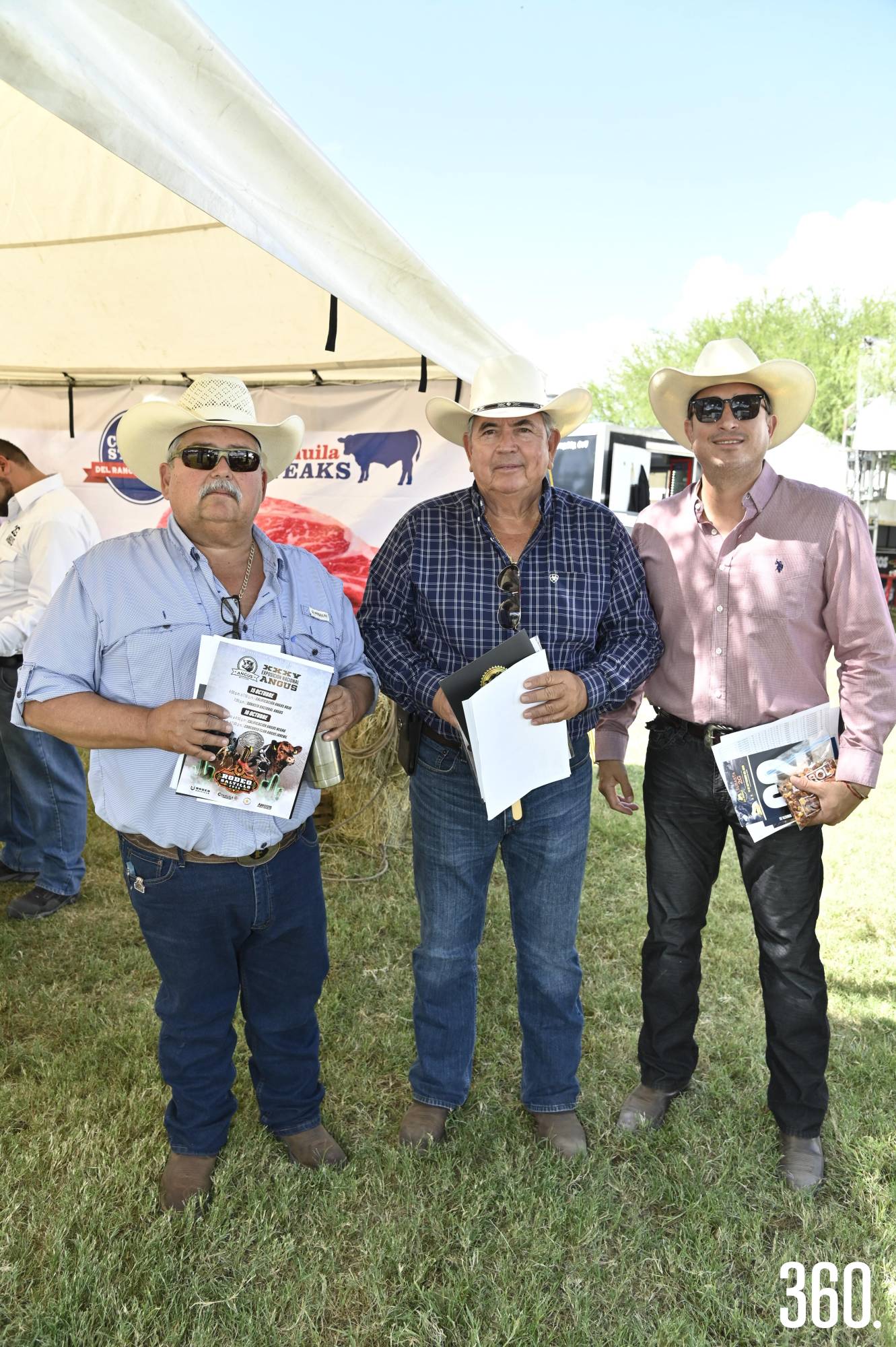 $!Francisco Martínez, Alberto y Fernando Prado.