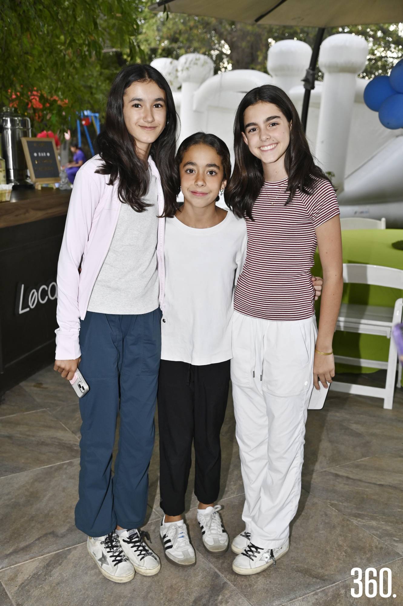 $!Andrea Aguirre, Cordelia de León y Valentina Corcuera.