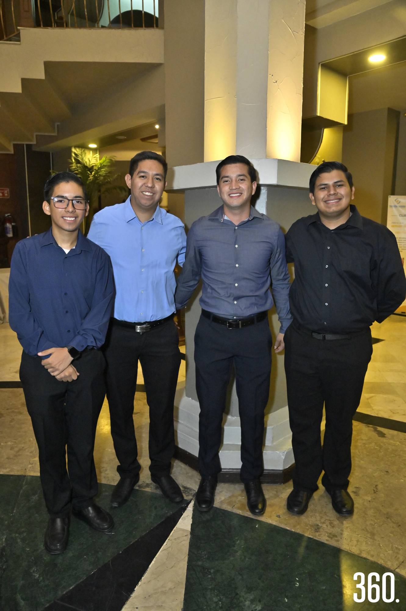 $!Juan Felipe Cárdenas, Alejandro Cano, Santiago Martínez y Diego Fuentes.