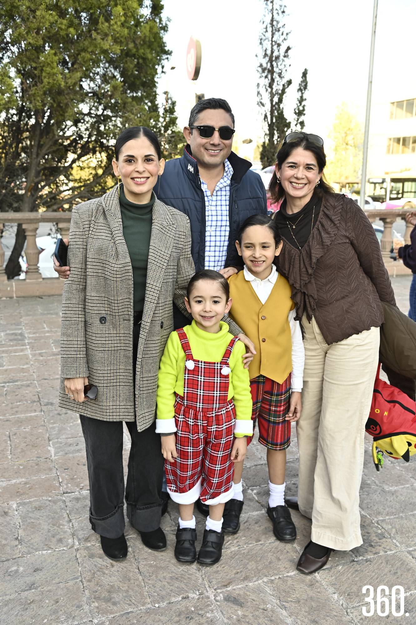$!Sonia Garza, German Gómez, Lupita Ramos, José David y Juan Pablo Gómez.
