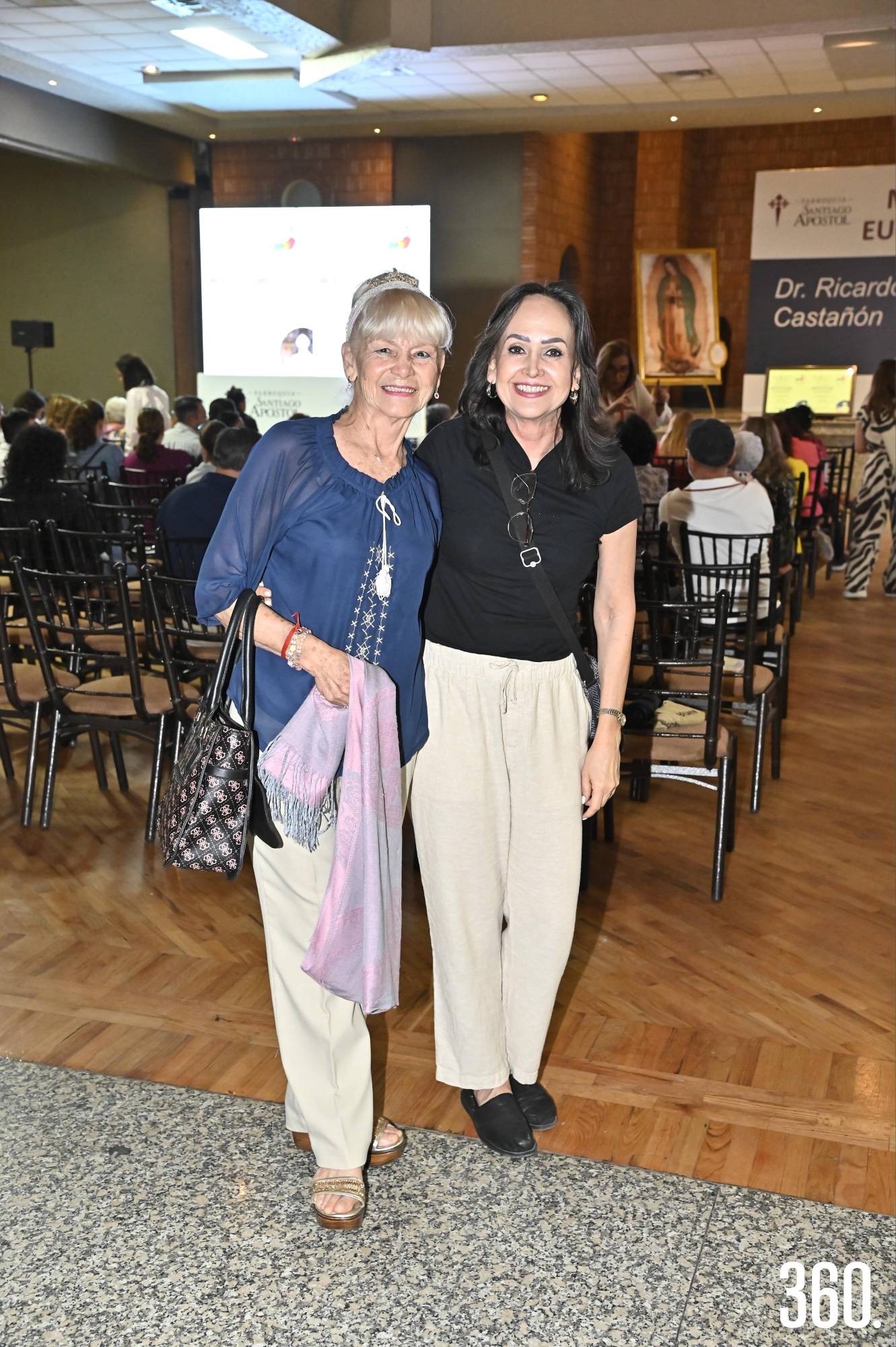 $!María Mercedes García y Lucía Jaime.