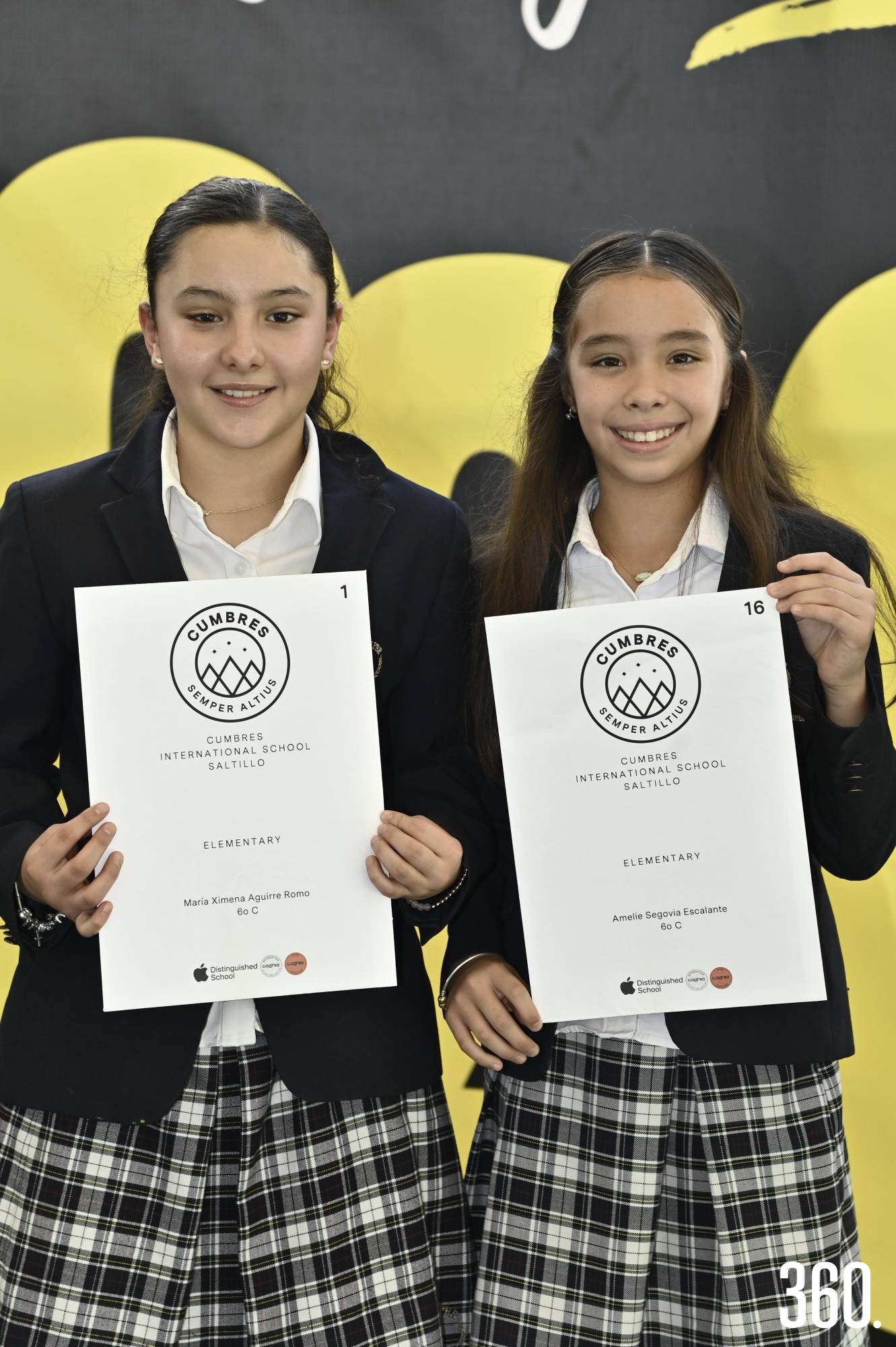 $!María Ximena Aguirre y Amelie Segovia.