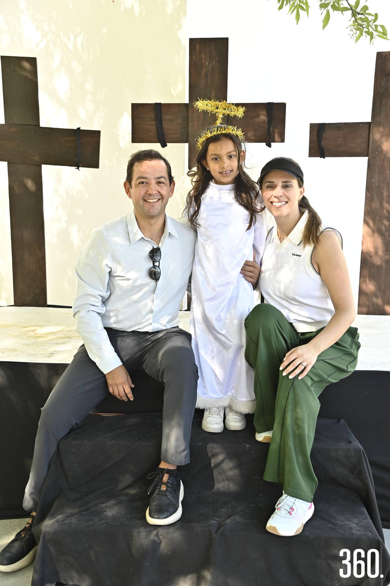 $!José Luis y Romina Pérez y Cristina Dávila.