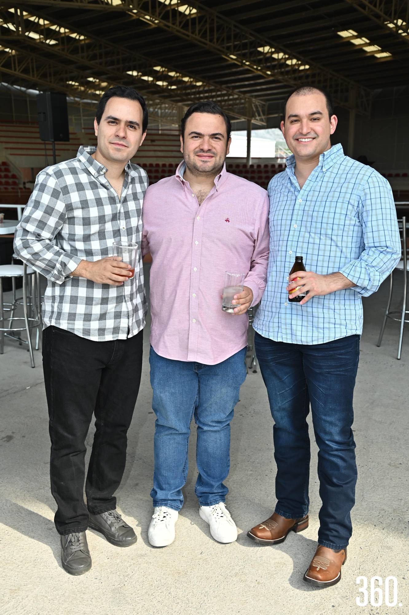 $!José Andrés González, Rodrigo César y Juan Pablo Valdés.