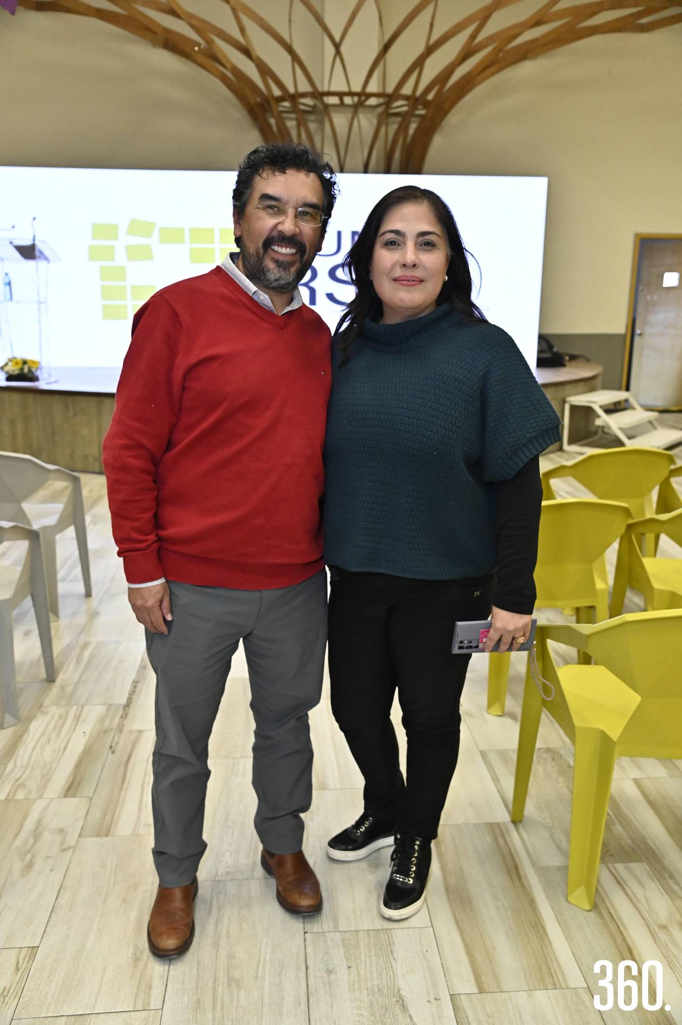 $!Homero Sousa y Ada Coss.