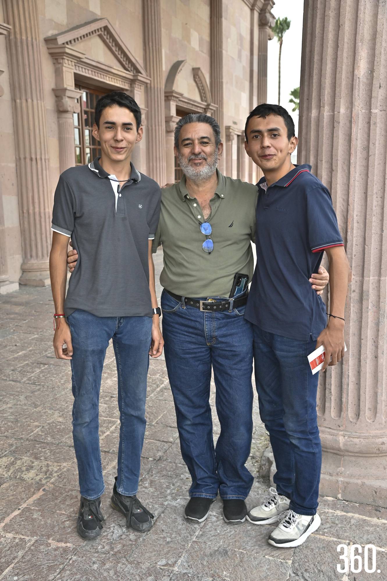 $!Adolfo, José Rogelio y Eduardo Martínez.