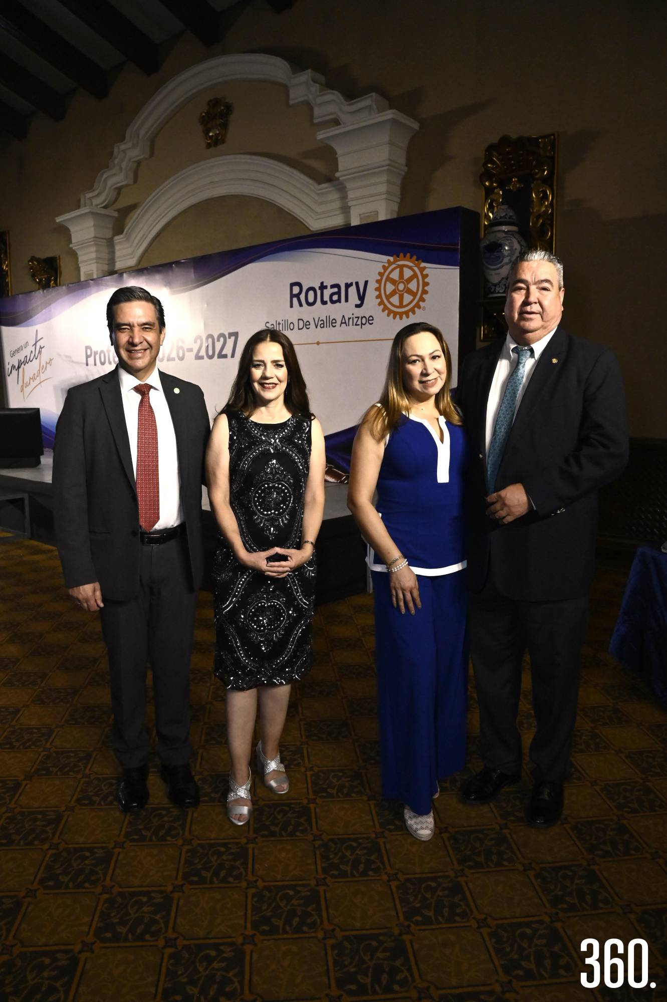 $!Vicente Vivó, Ana Pérez, Gabriela González y Tadeo Carrizales.