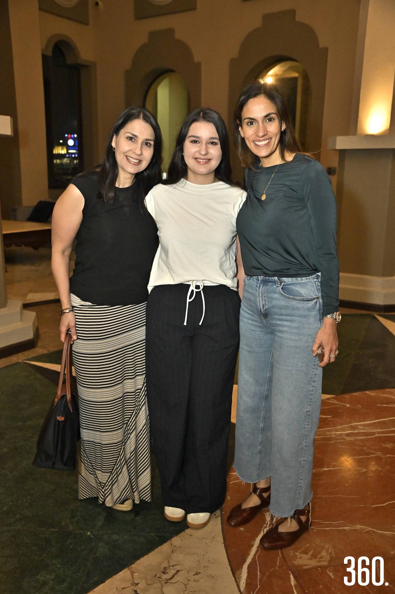 $!Claudia Sánchez, Valeria Flores y Luz María Ballardo.