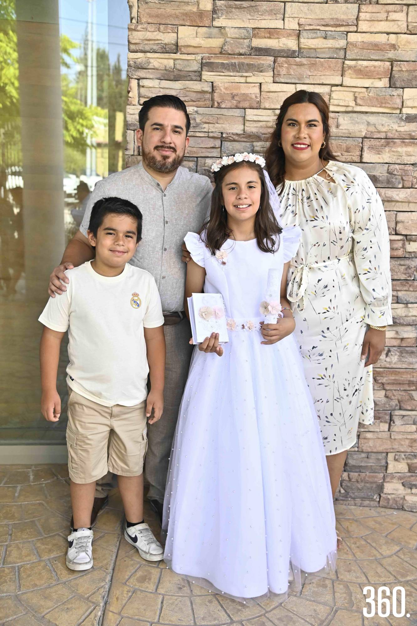 $!Javier de León, Jazmín Barraza, Ricardo de León e Inés de León.