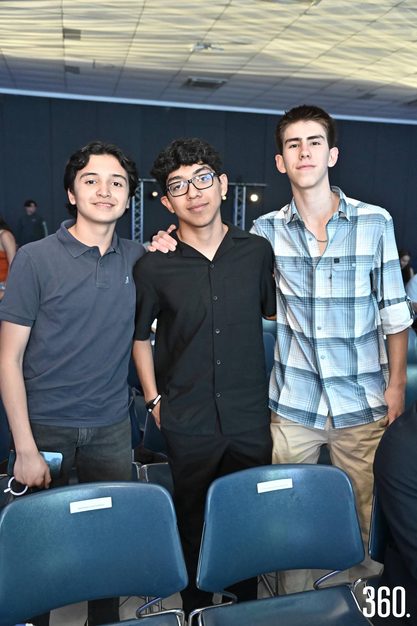 $!Santiago Iría, Roberto Padilla y José Miguel Rodríguez.