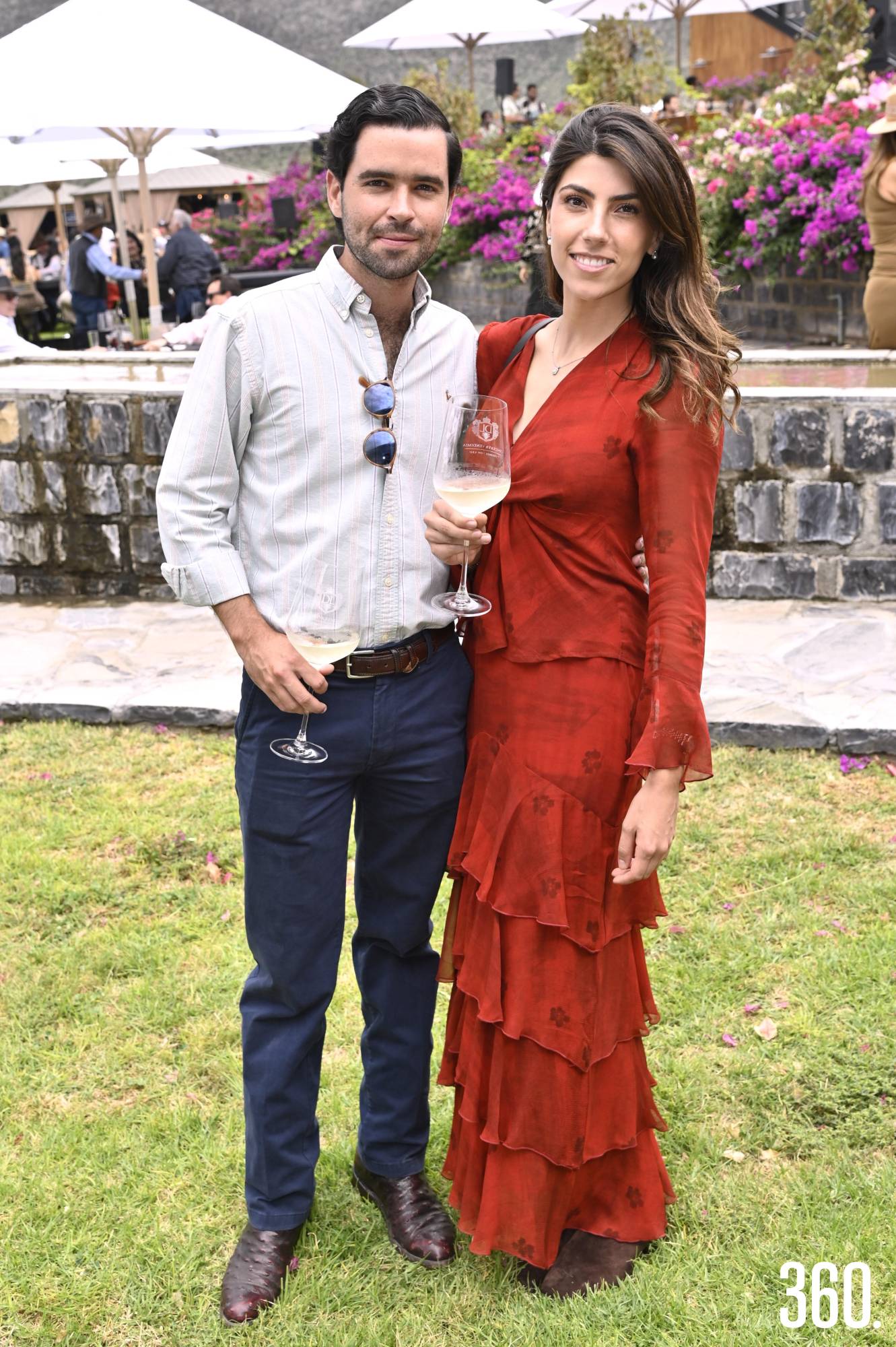 $!Pedro López y Malena Mejía.