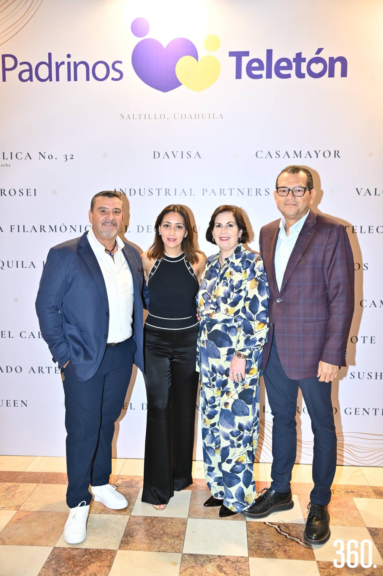 $!Miguel Pepi, Paola González, Paola Gutiérrez y Segismundo Doguín.