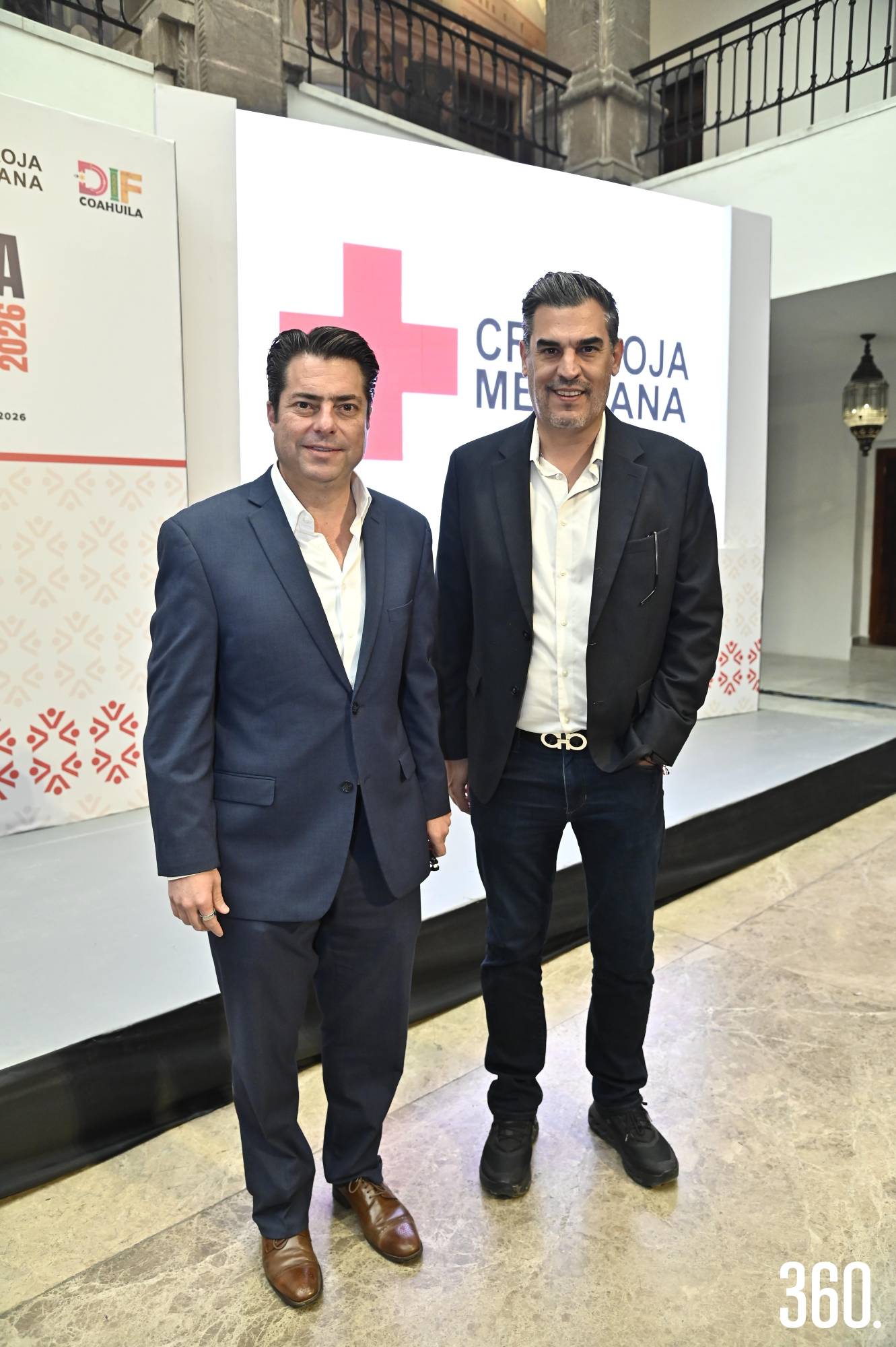 $!Enrique Martínez y Víctor del Bosque.