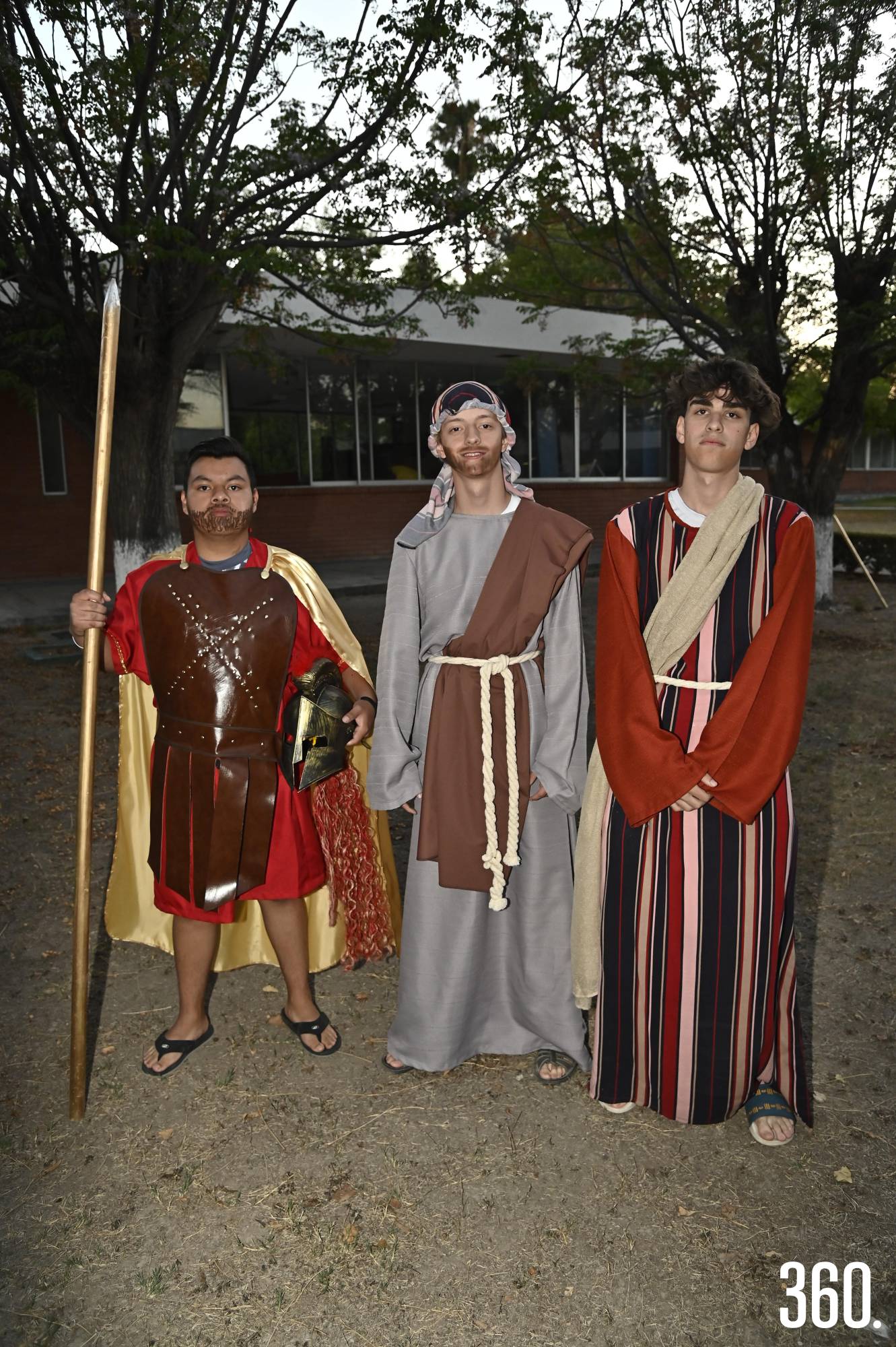 $!Adrián Gallegos, Patricio y Gabriel Woodard.