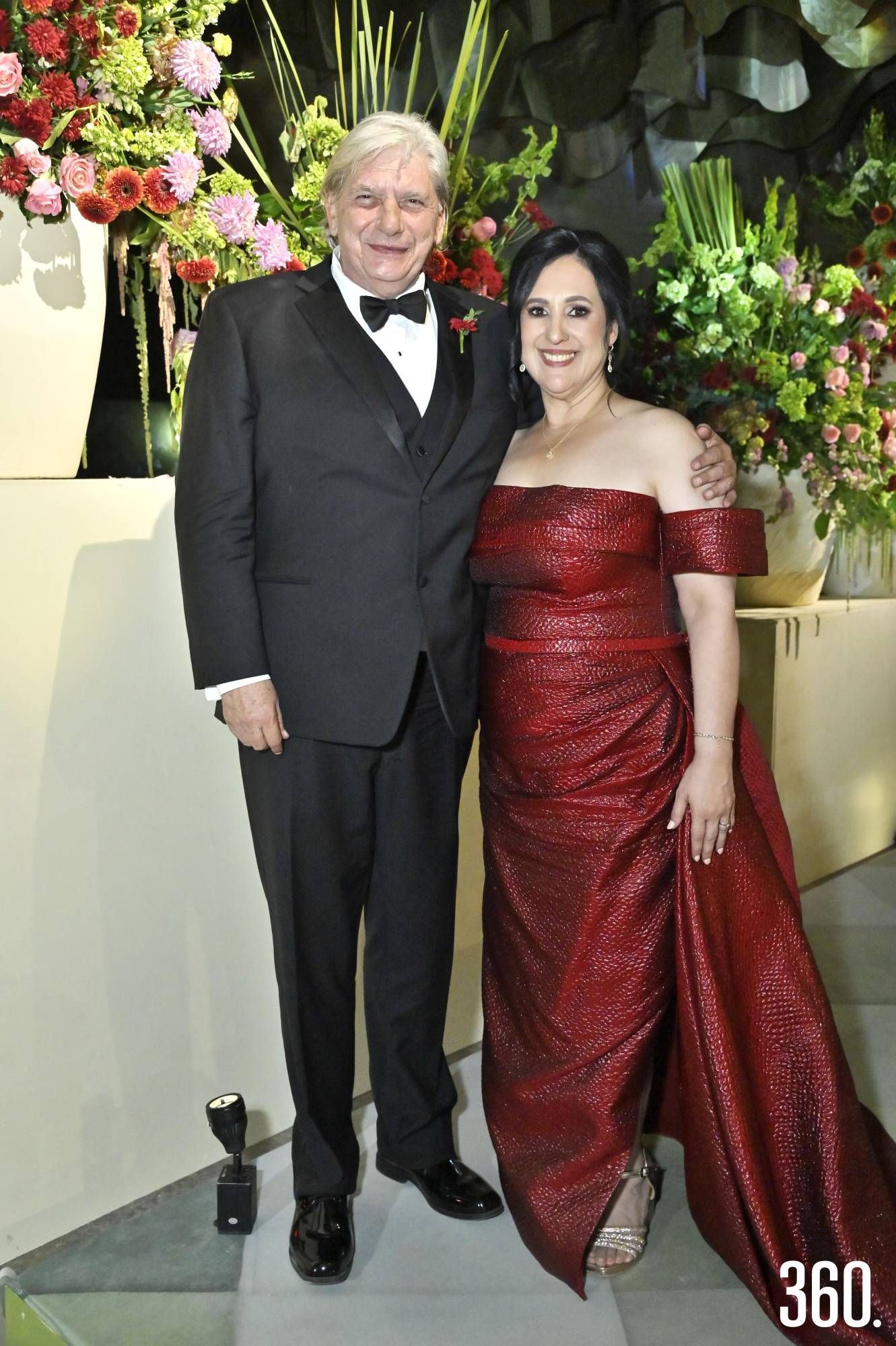 $!Ricardo Peart y Alejandra Gutiérrez, papás de la novia.
