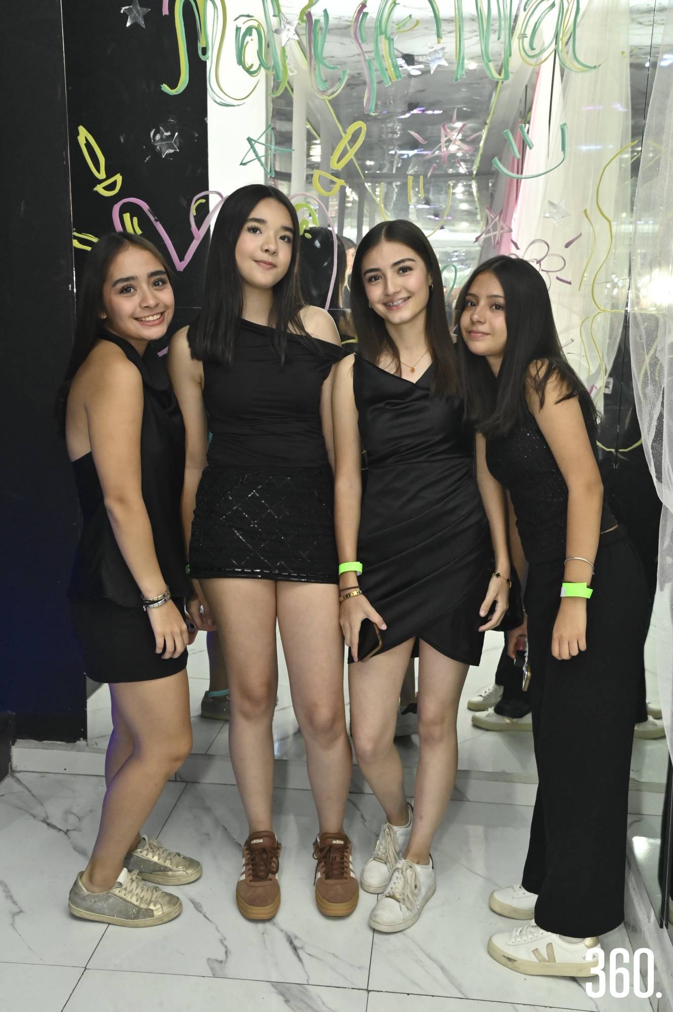 $!Eugenia Muñoz, Ximena Uranga, Isabela Flores y Luciana Noelo.