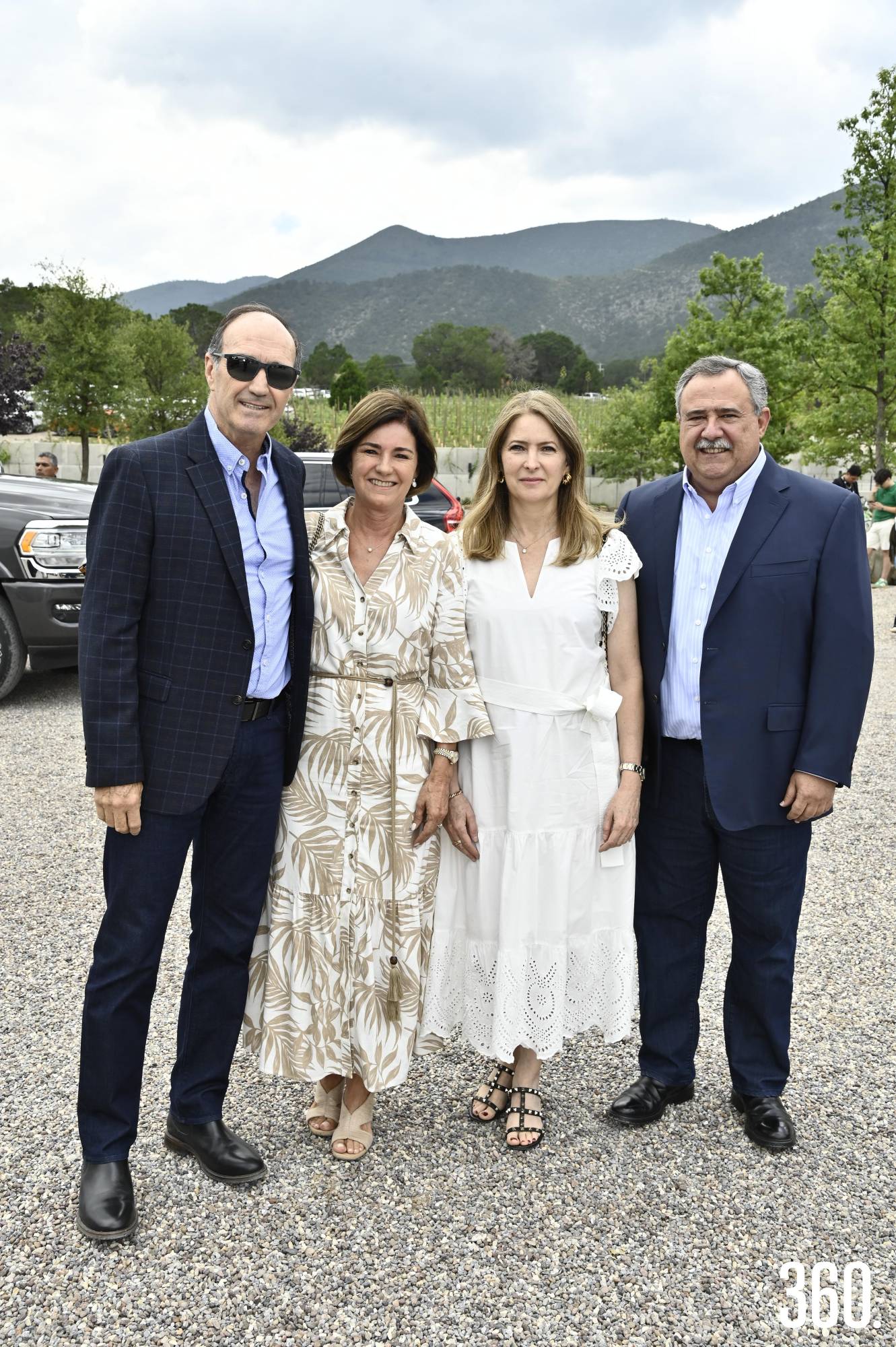 $!Sergio Pérez, Yoyis Flores de Pérez, Elma Arizpe y Alejandro Dávila.