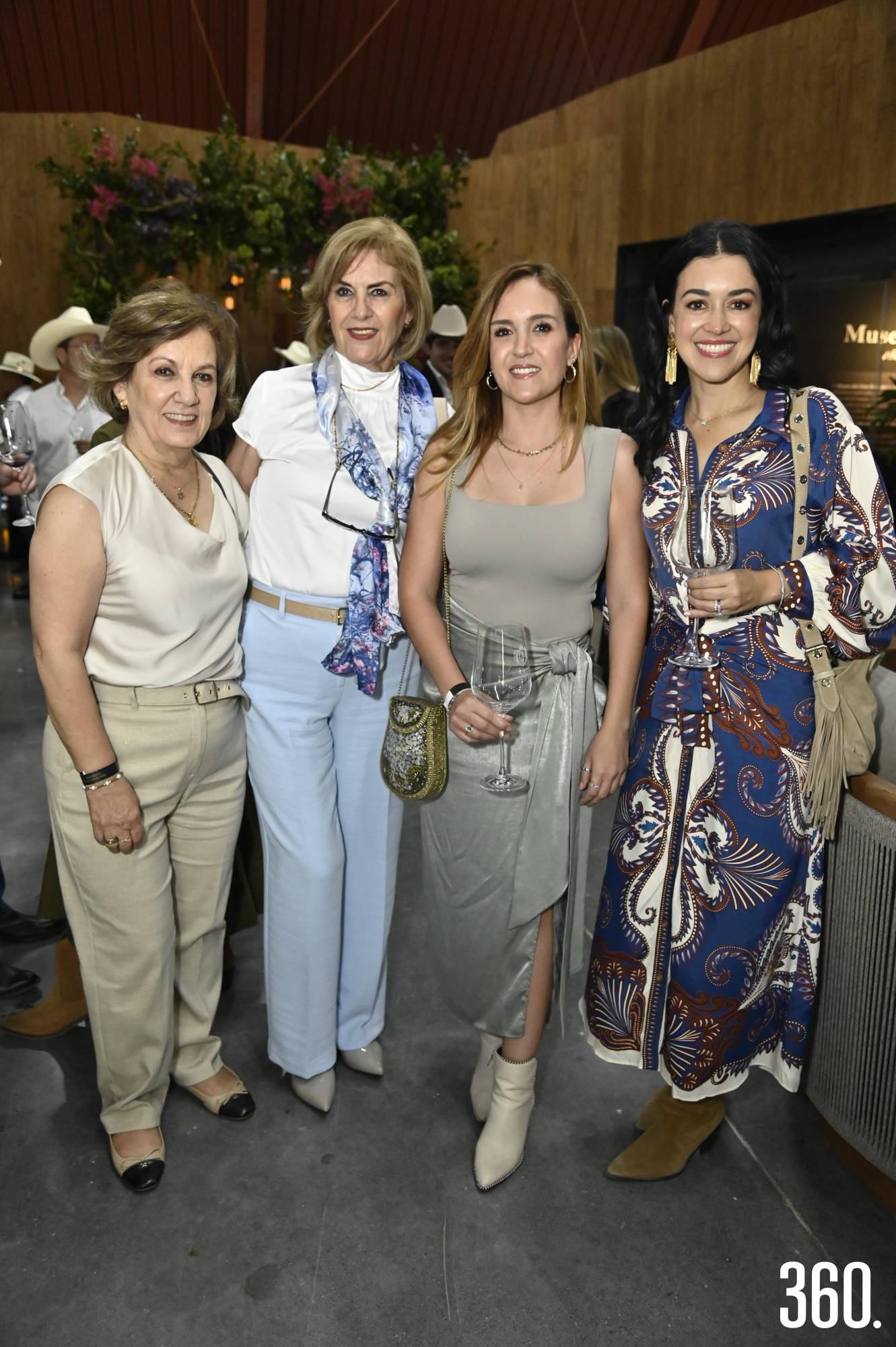 $!Mónica y Rosario Cepeda, Lorena González y Tatiana Villarreal.
