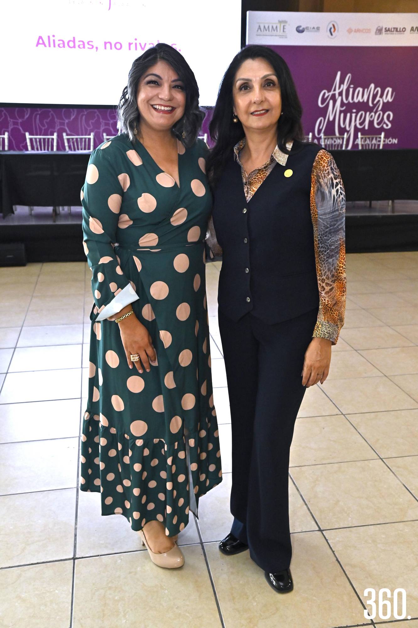 $!Sandra Cuevas y María Gutiérrez.