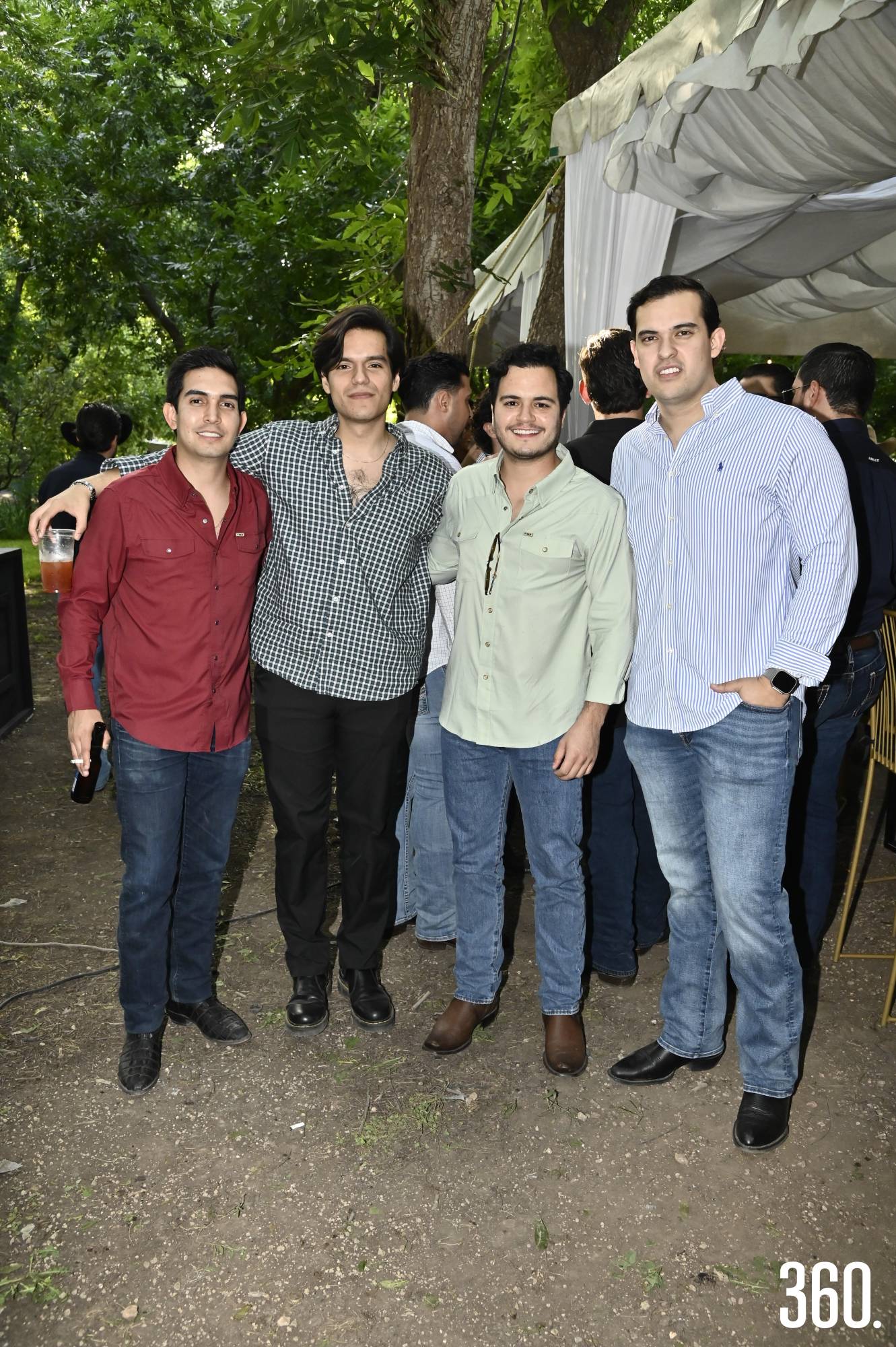 $!Víctor García, Miguel Ramírez, César Linares y Armando González.