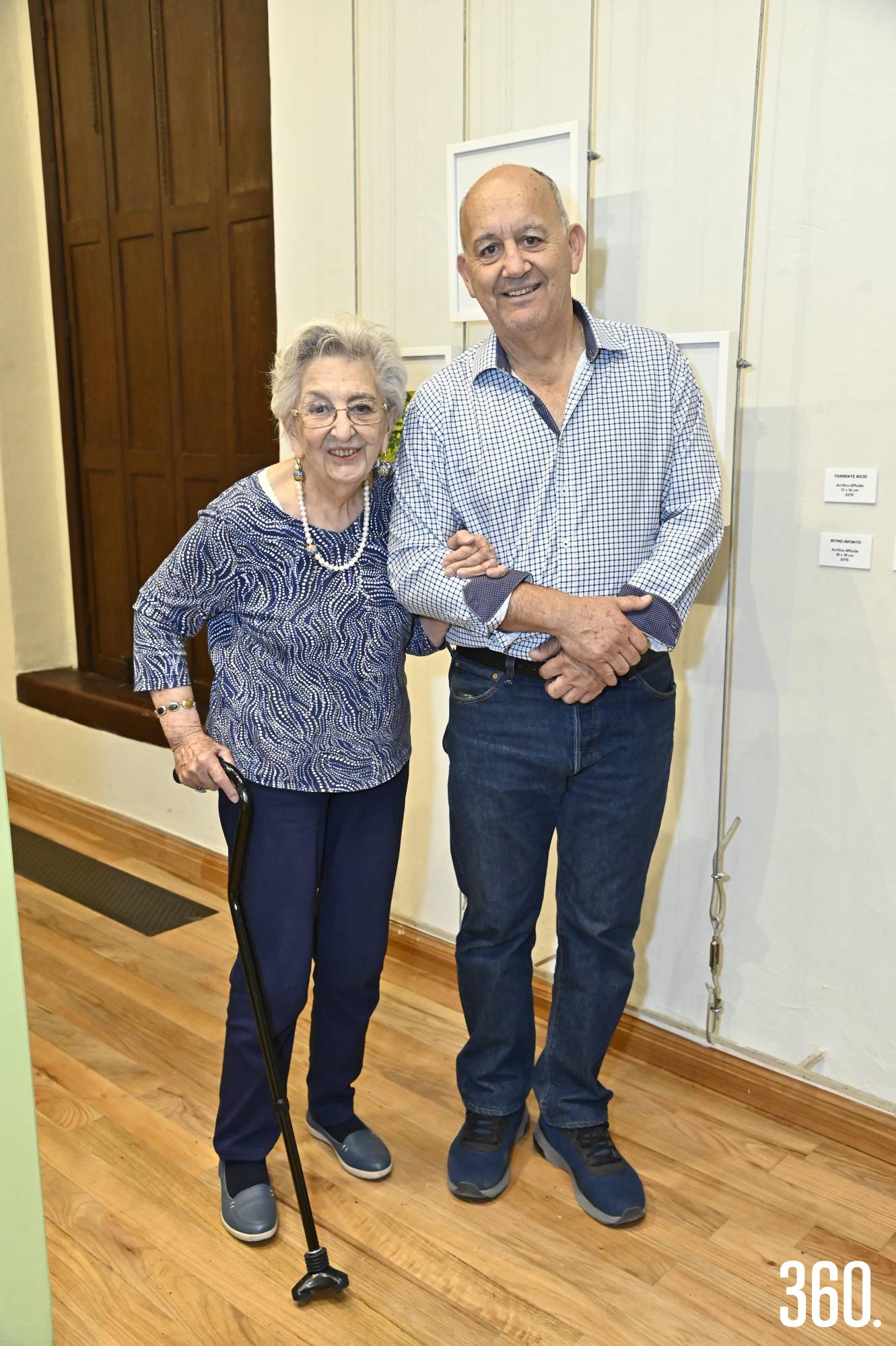 $!Elenita Santos y Alejandro Huereca.