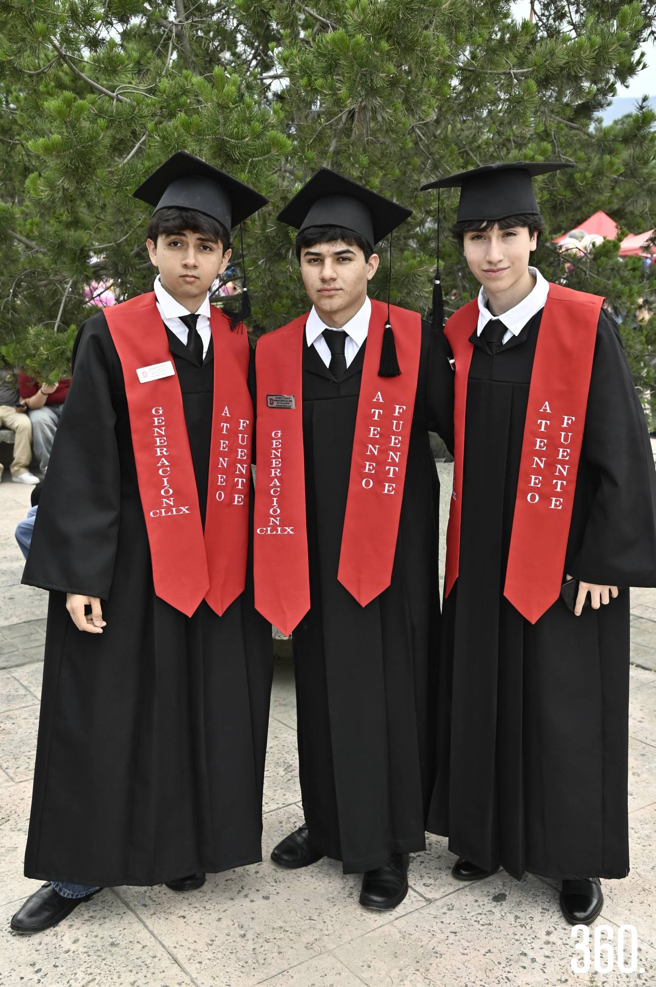 $!Leonardo Rodríguez, Axel Daniel Hernández y Antón David Padilla.