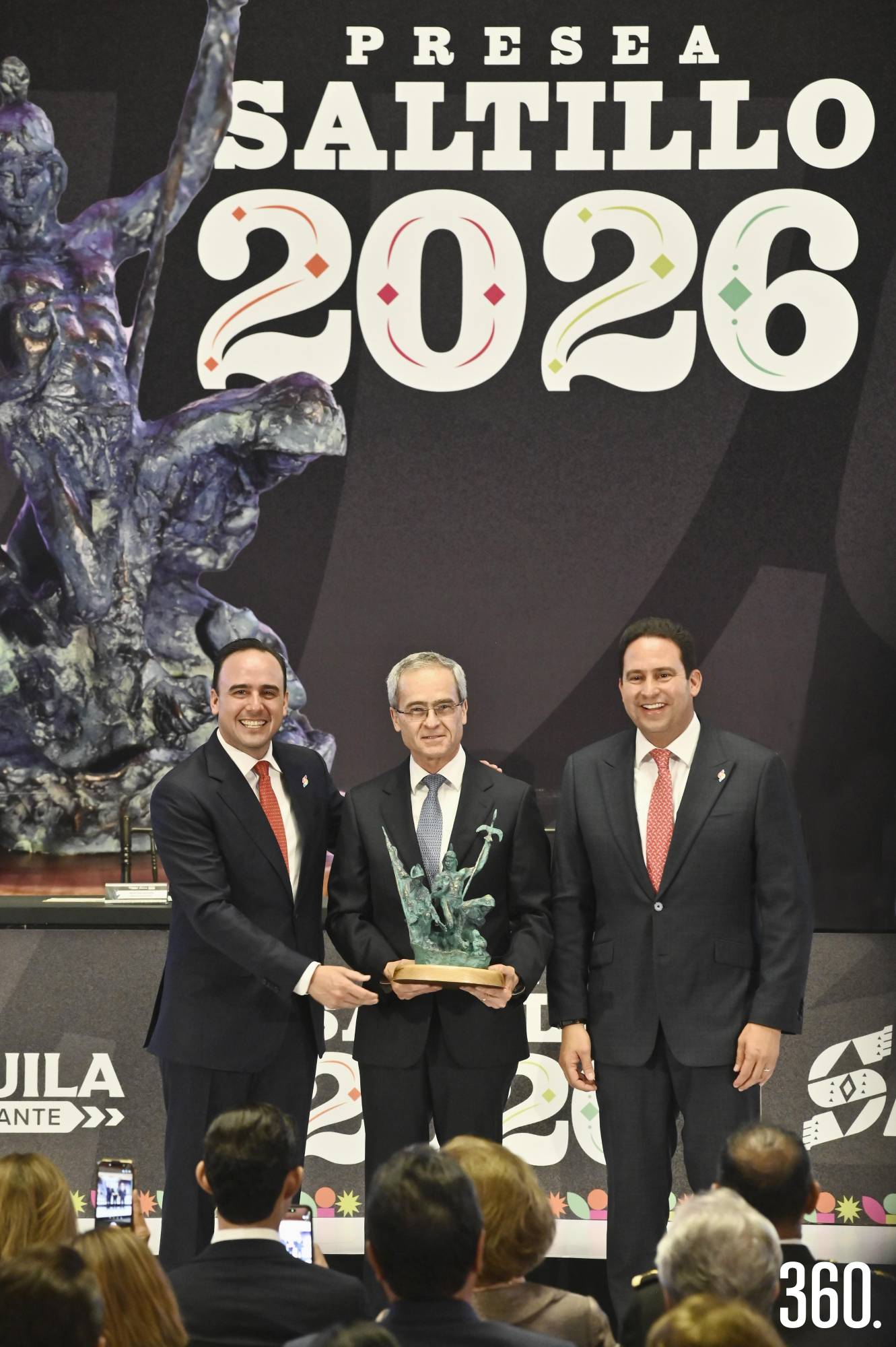 $!Manolo Jiménez, Luis Arizpe y Javier Díaz.