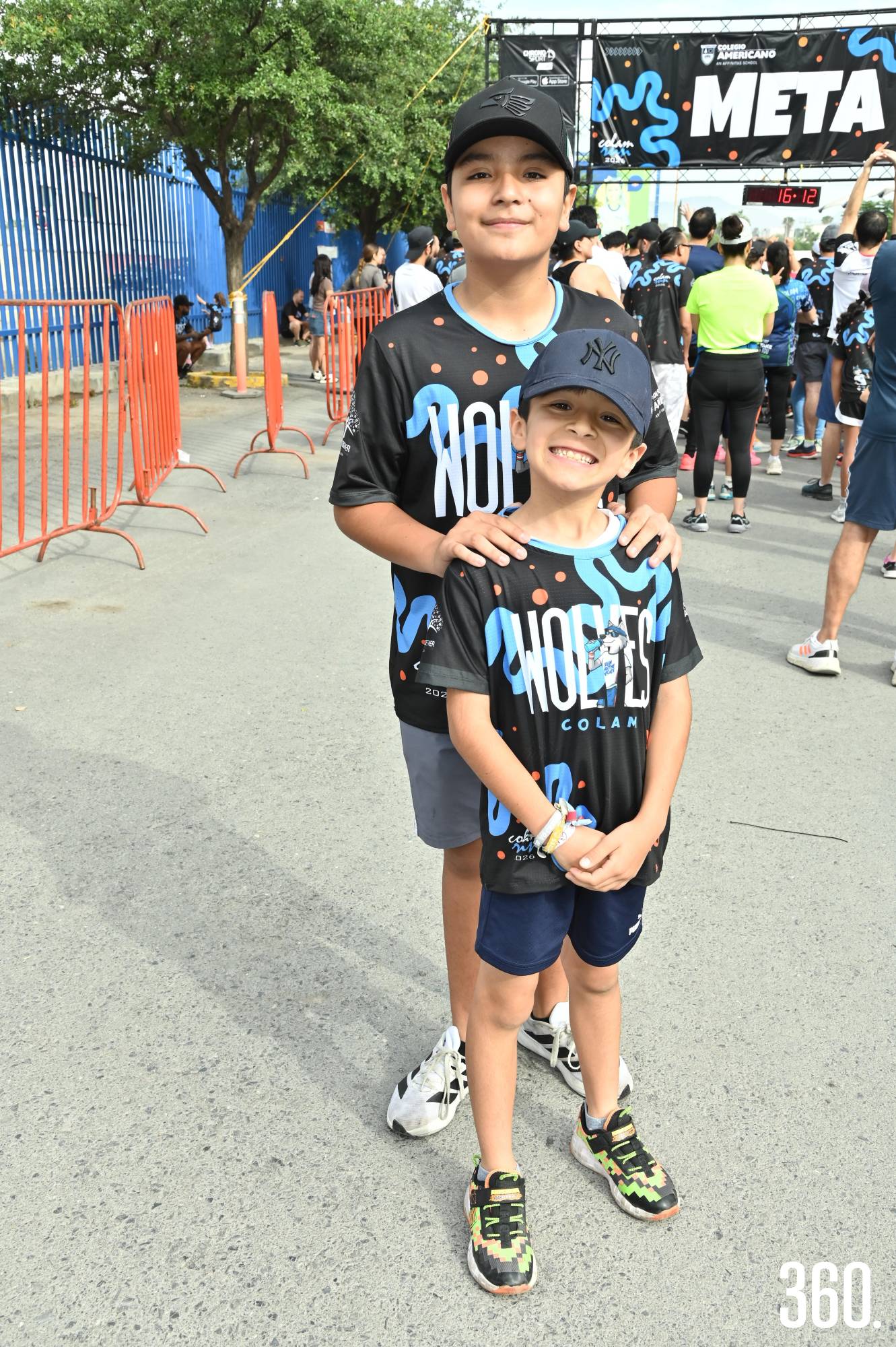 $!César y Emiliano Hernández.