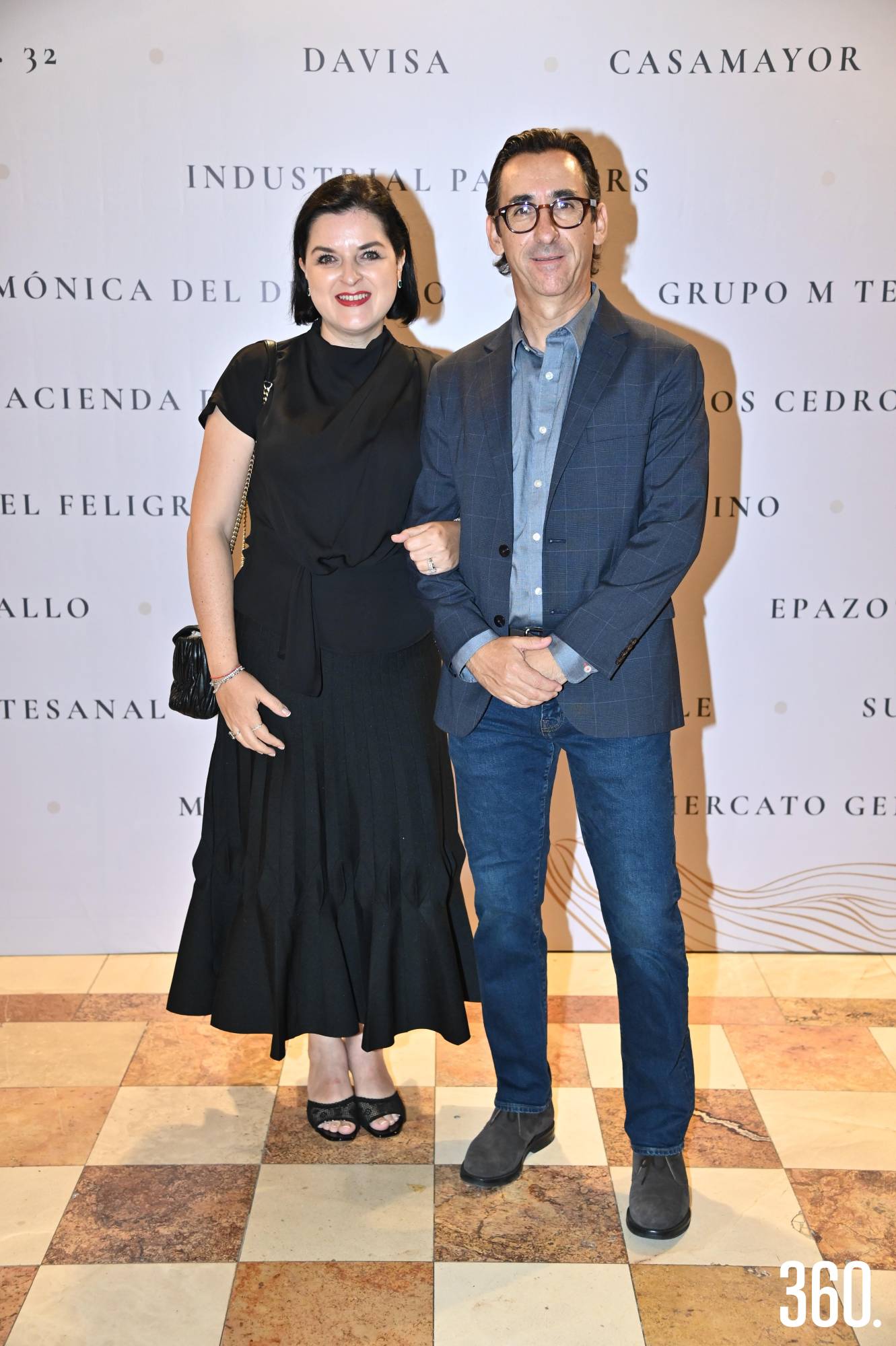 $!Magda Flores y Luis Fernando de la Peña.