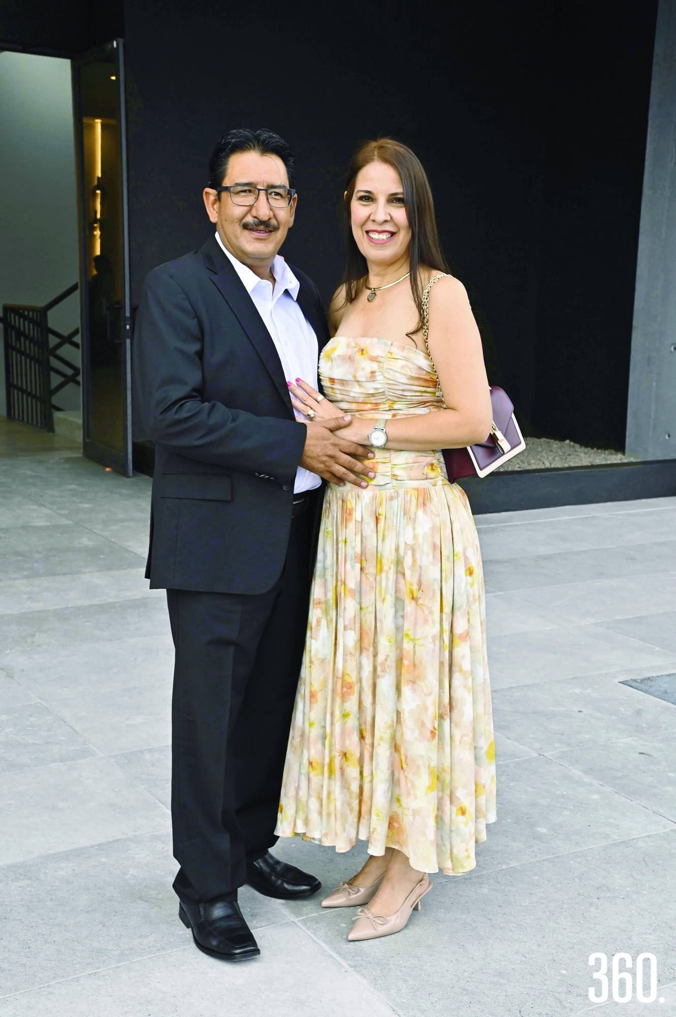 $!Manuel Dainitín y Emma Salazar.