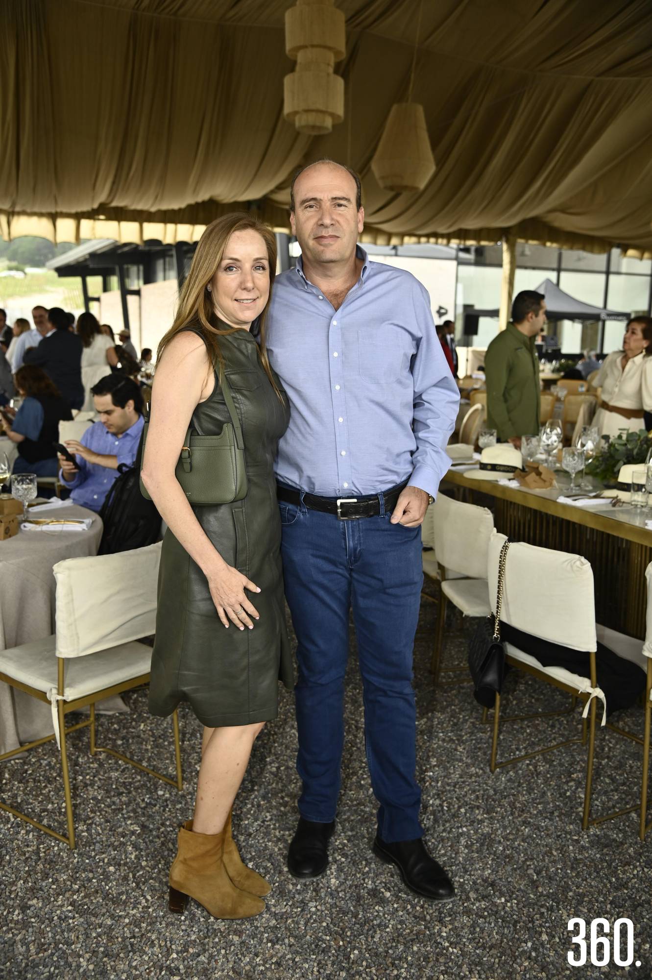 $!Lindsay Dewey y David Mendel.