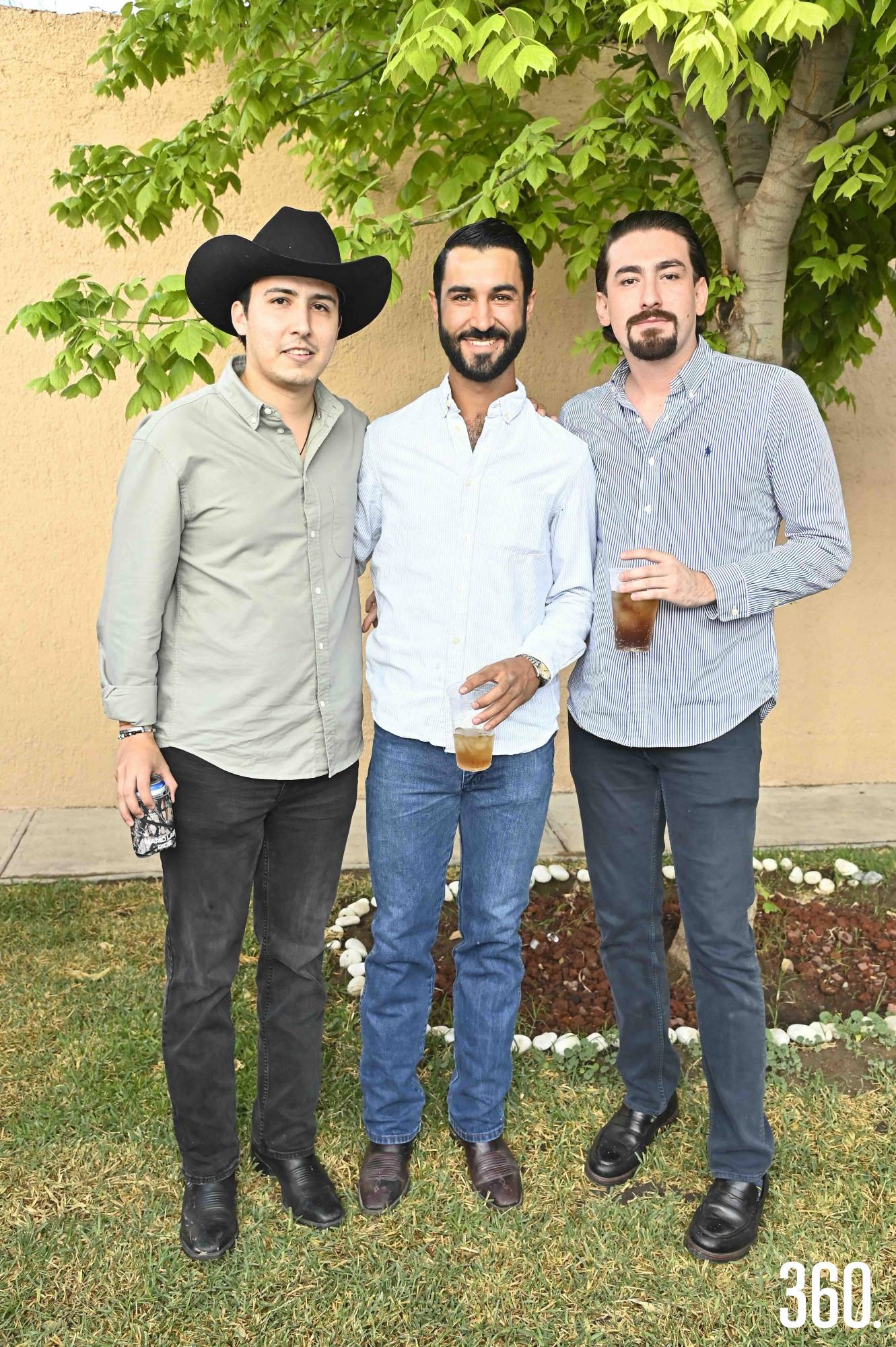 $!Omar Garza, Ramón Reyes y Gilberto Gutiérrez.