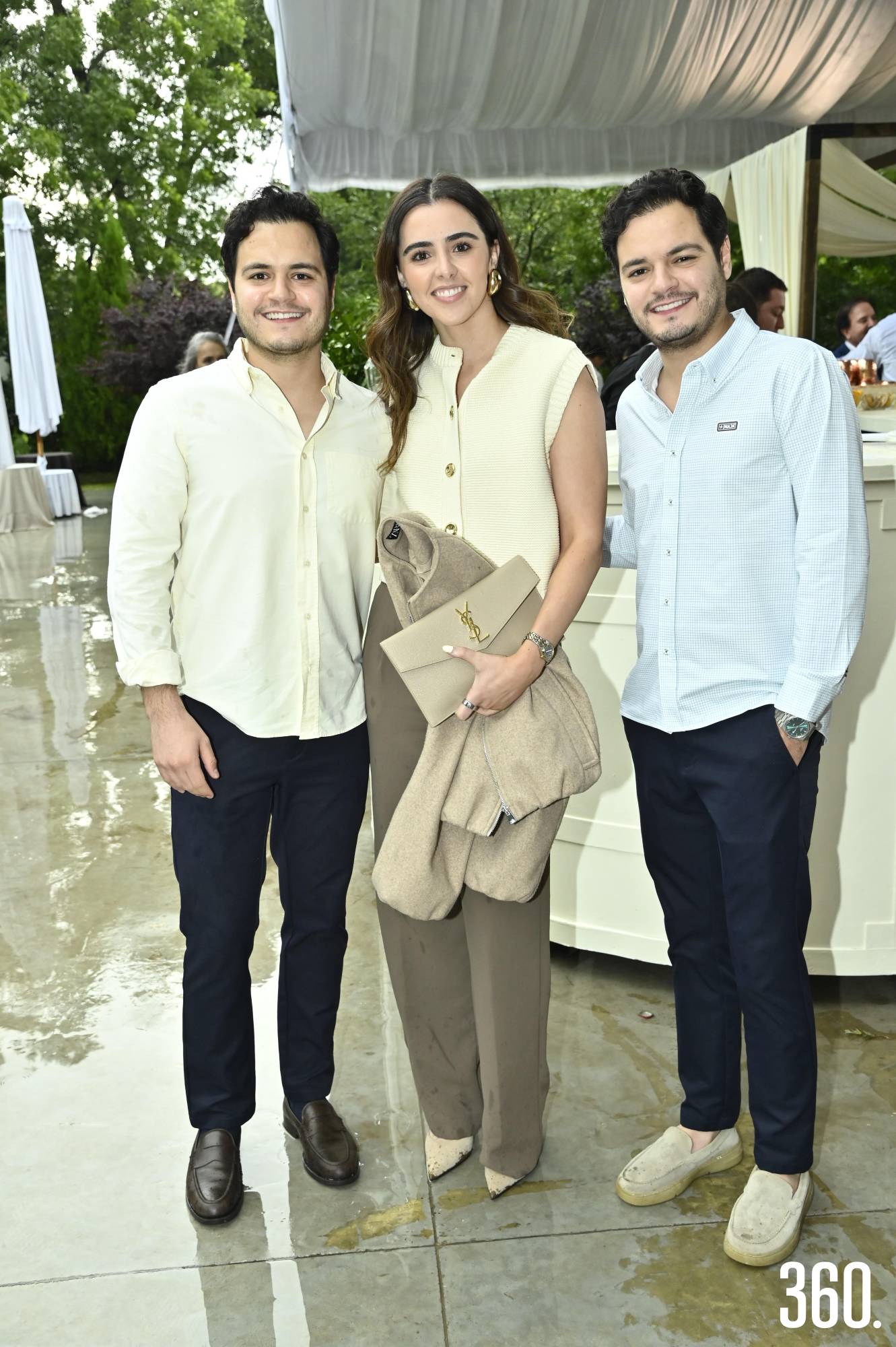 $!César Linares, Luly Pepi y Mario Linares.