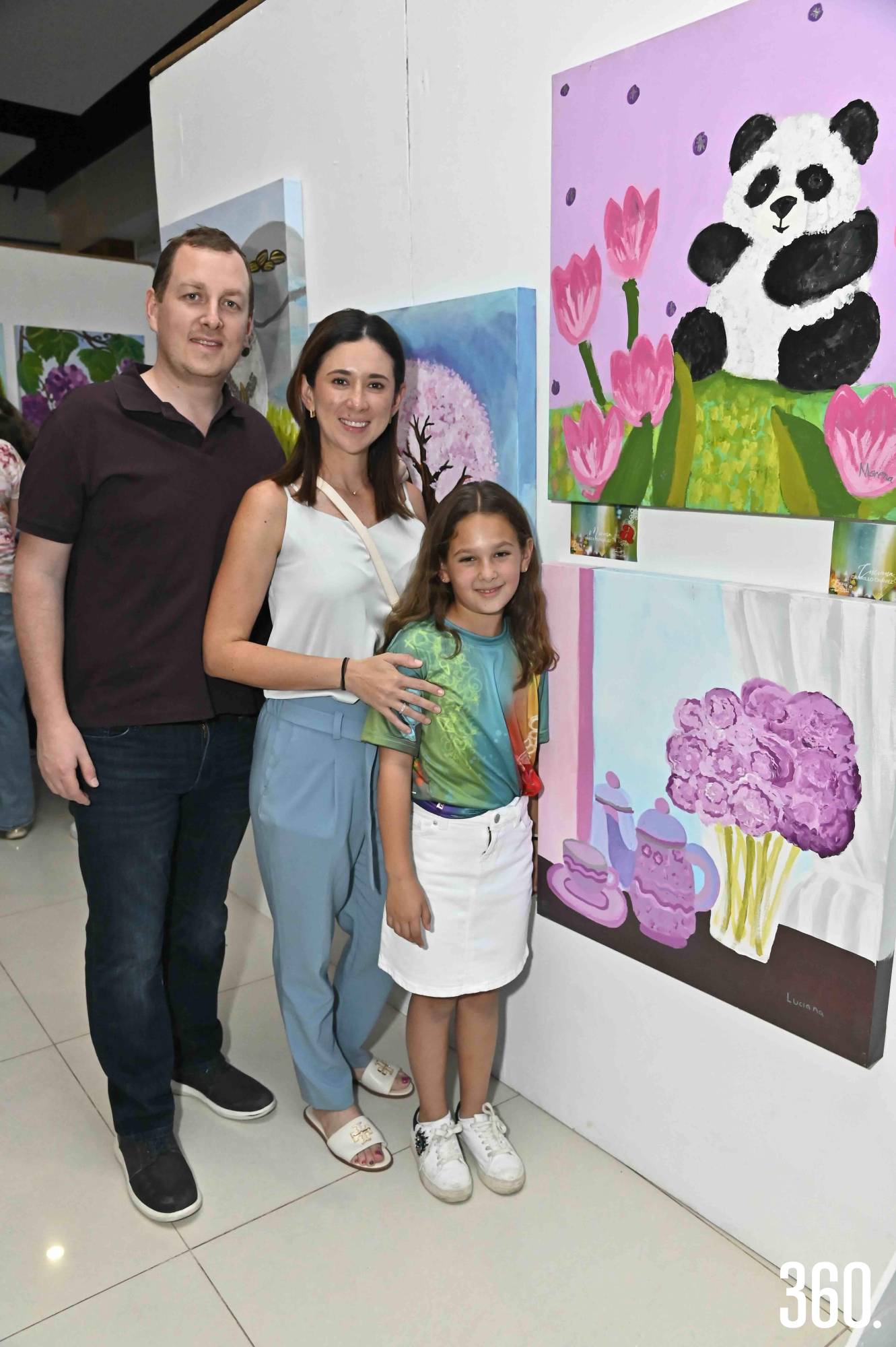 $!Fernando Carrillo, Julissa Chávez y Luciana Carrillo.