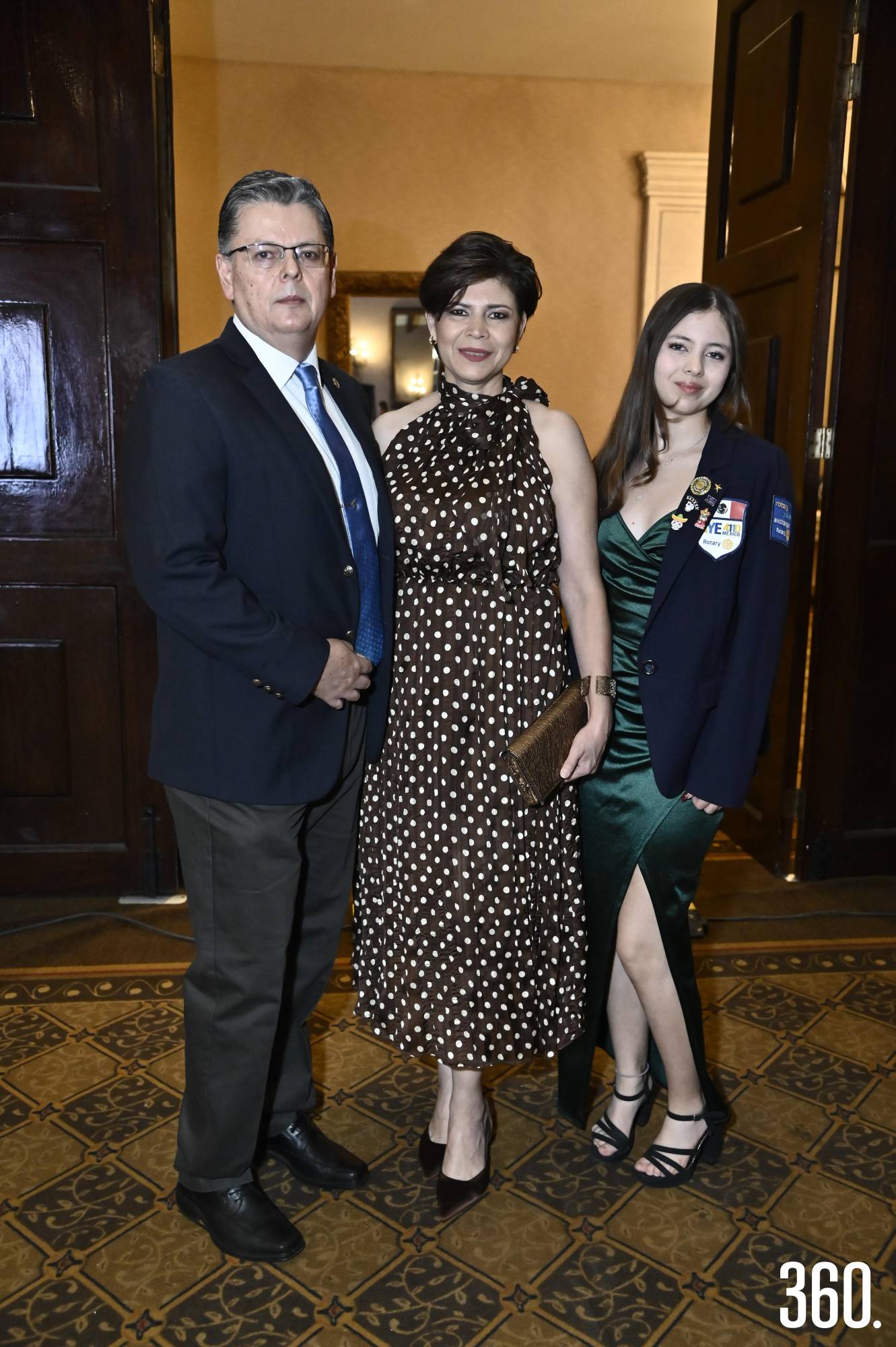 $!Sergio Gaona, Edna Figueroa y Gabriela Gaona.