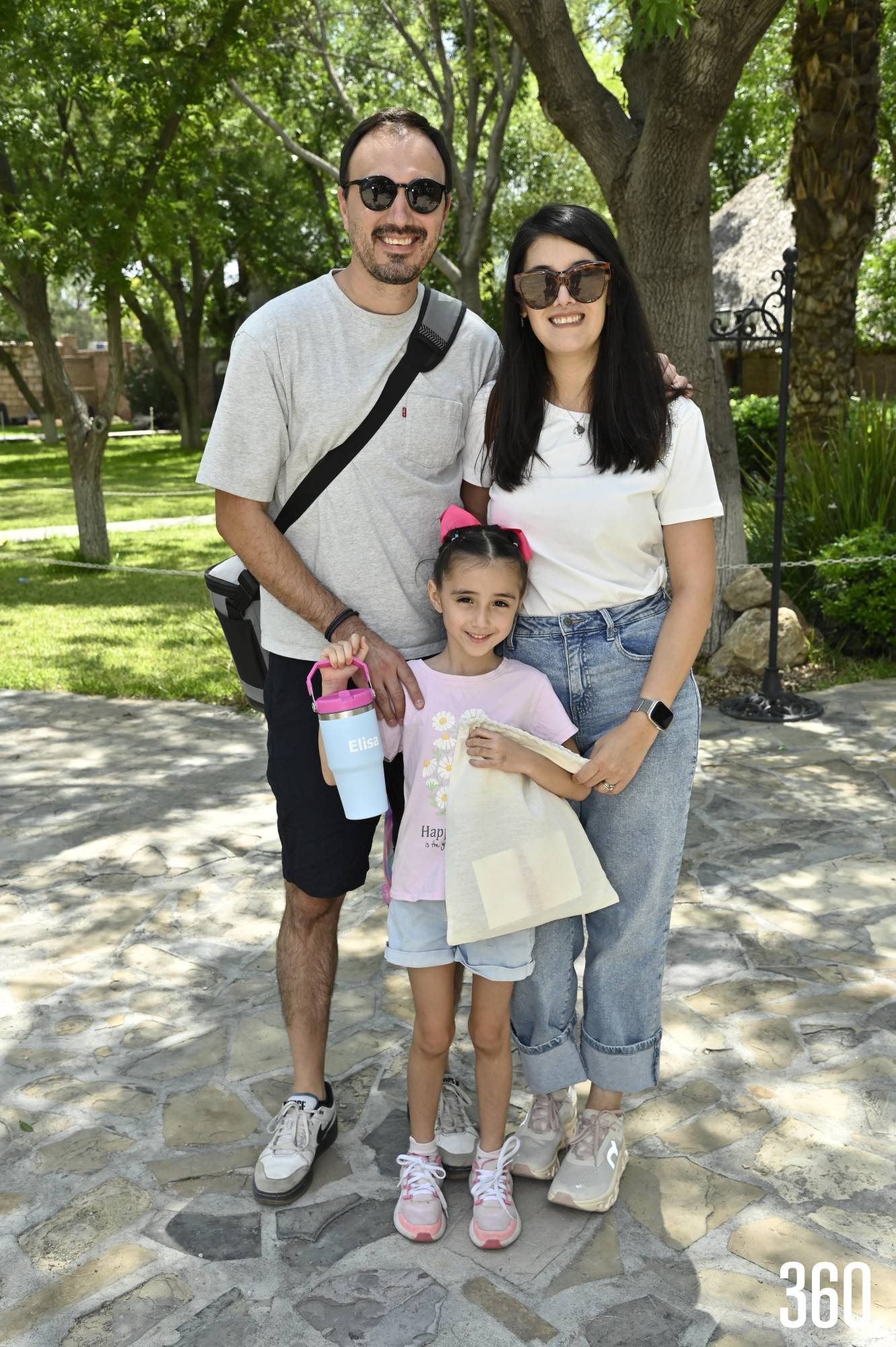 $!Jesús Rendón, Lorena Marcos y Elisa Rendón.