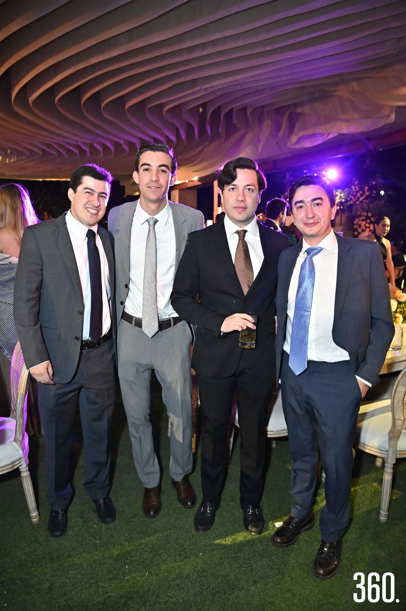 $!José Humberto Dávila, Alfredo y Santiago Rosado, y Mauricio Valdés.