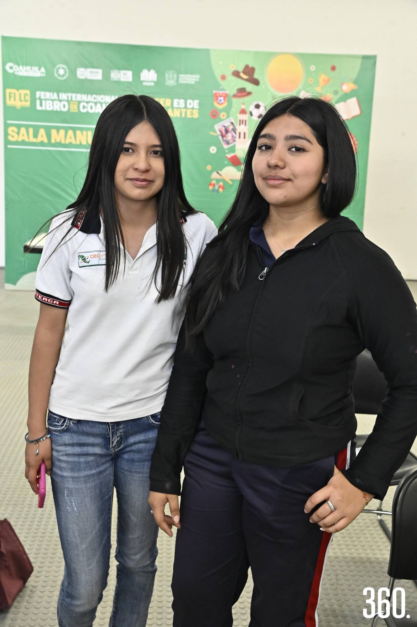 $!Catalina Flores y Berenice Gallardo.