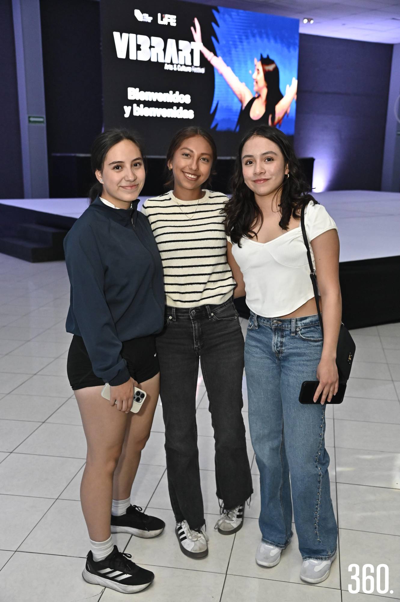 $!María Dávila, Elizabeth González y Michel Salazar.