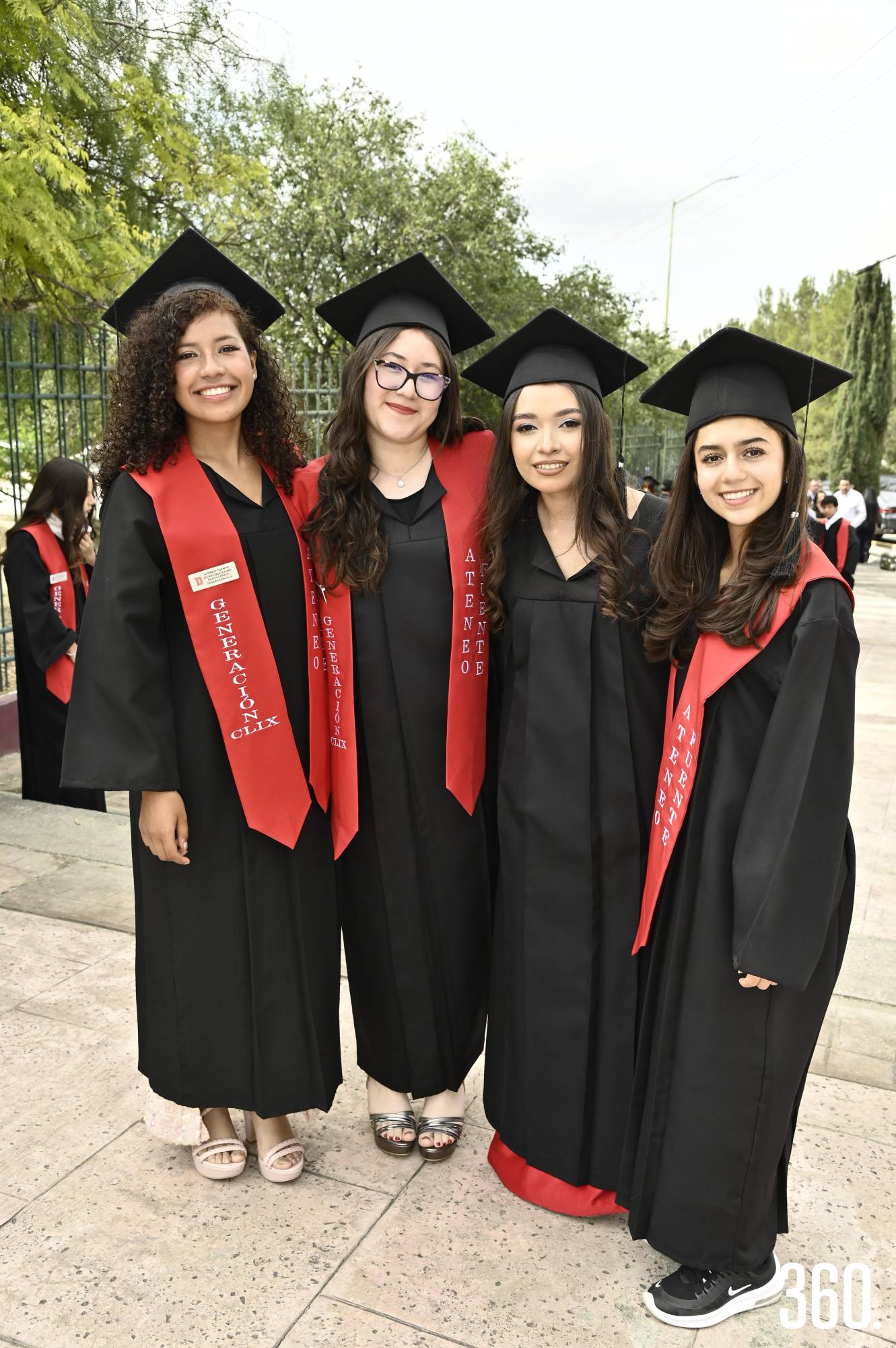 $!Carol Díaz Guardiola, América Martínez, Yaeli Díaz y Samantha Fraustro.