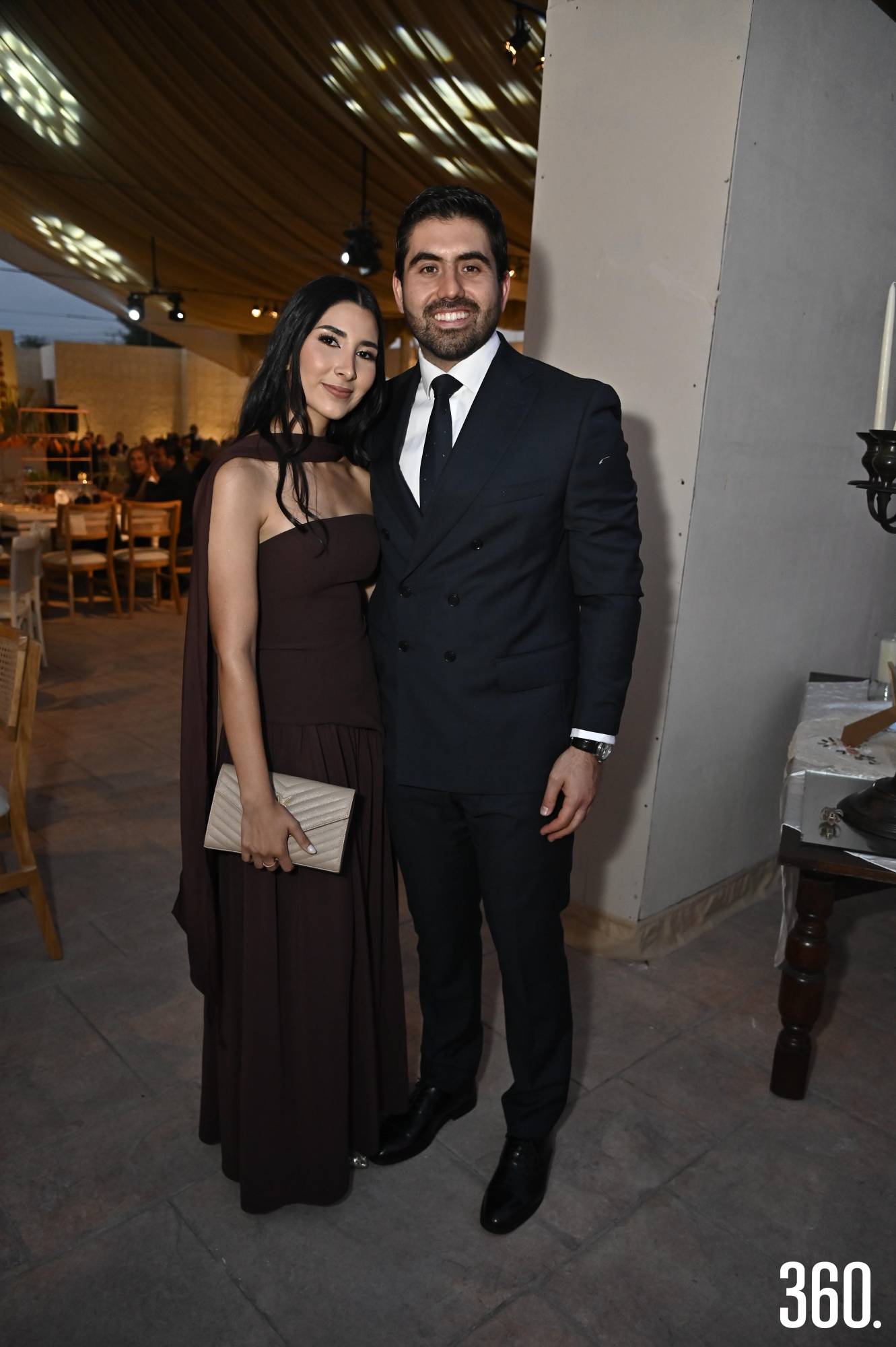 $!Bárbara González y Gilberto López.