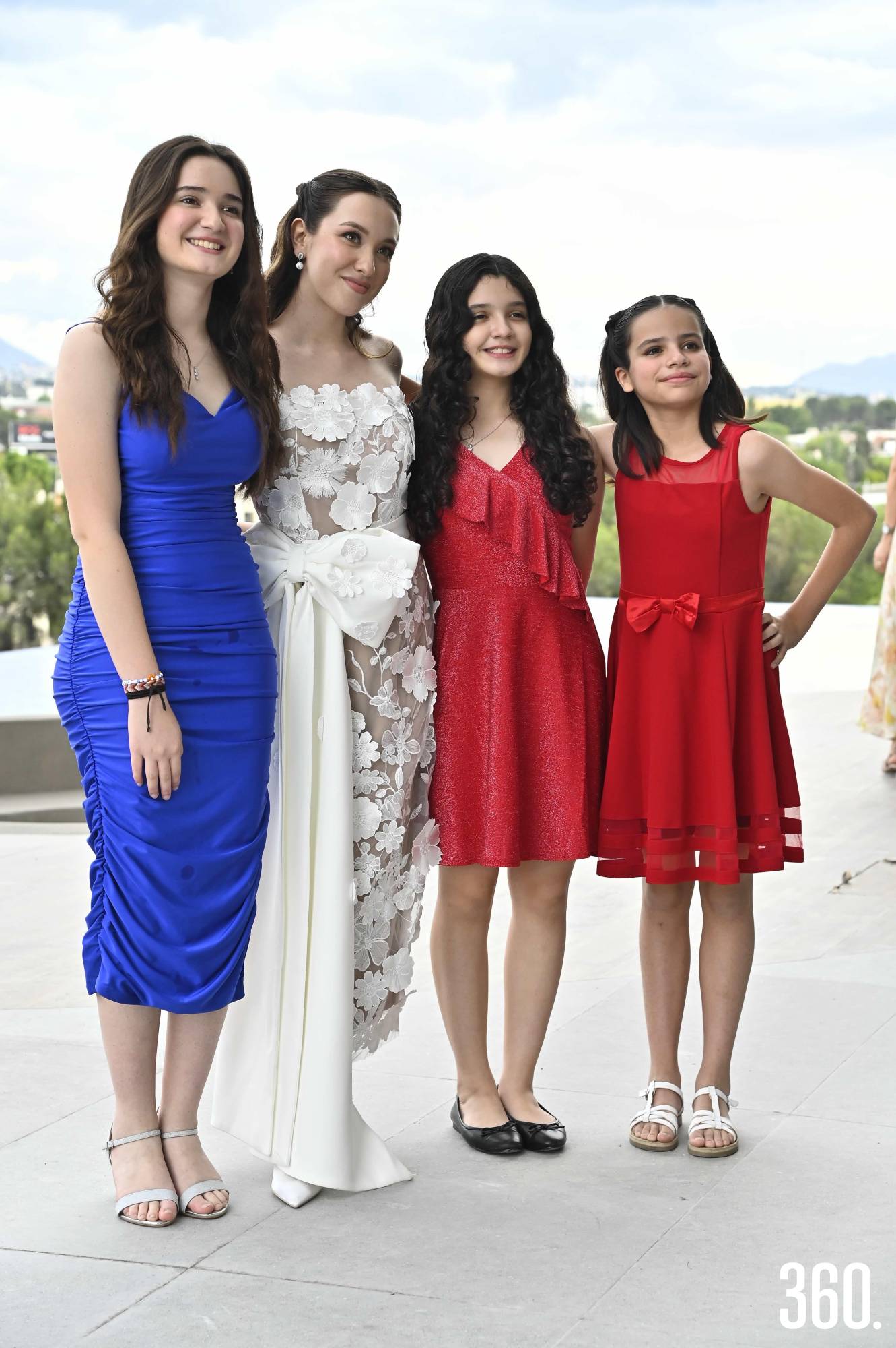 $!Eva Palomino, Marce Carrillo, Elisa y Emilia Palomino.